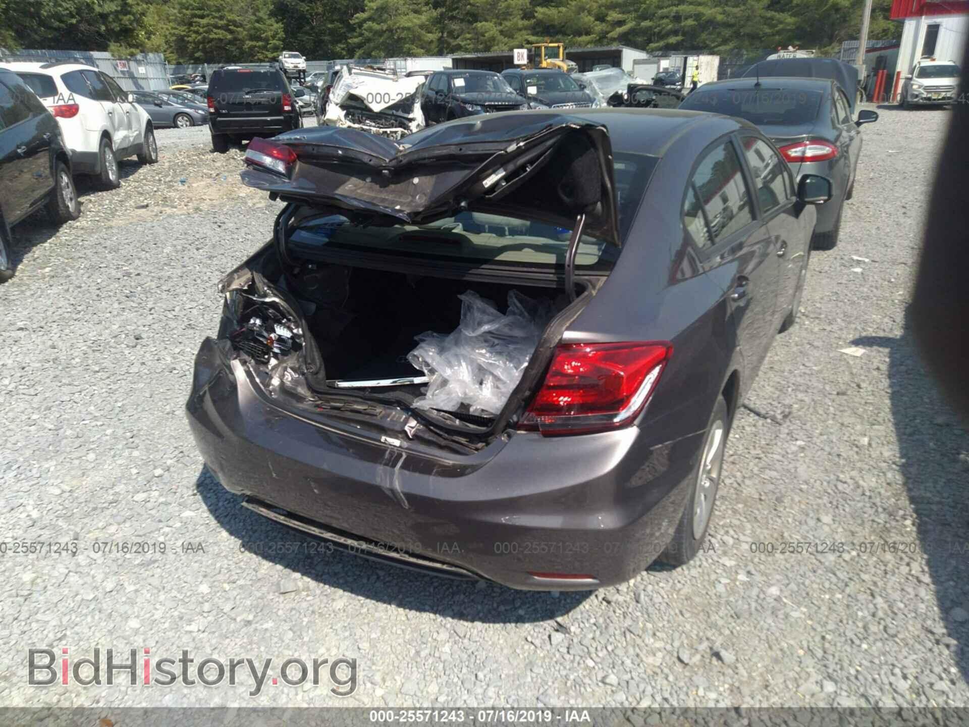 2013 HONDA CIVIC - VIN: 19XFB2F51DE290362 - Фото 6