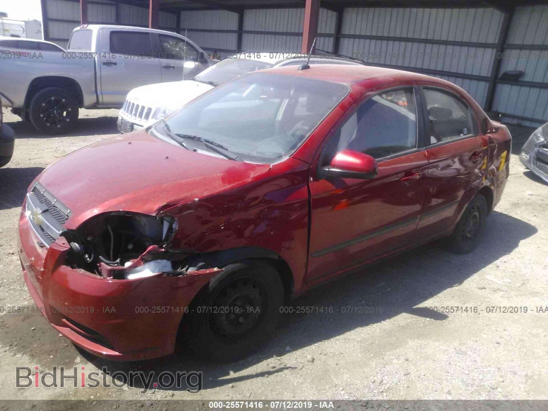 2011 CHEVROLET AVEO - VIN: KL1TD5DE6BB150486 - Фото 2
