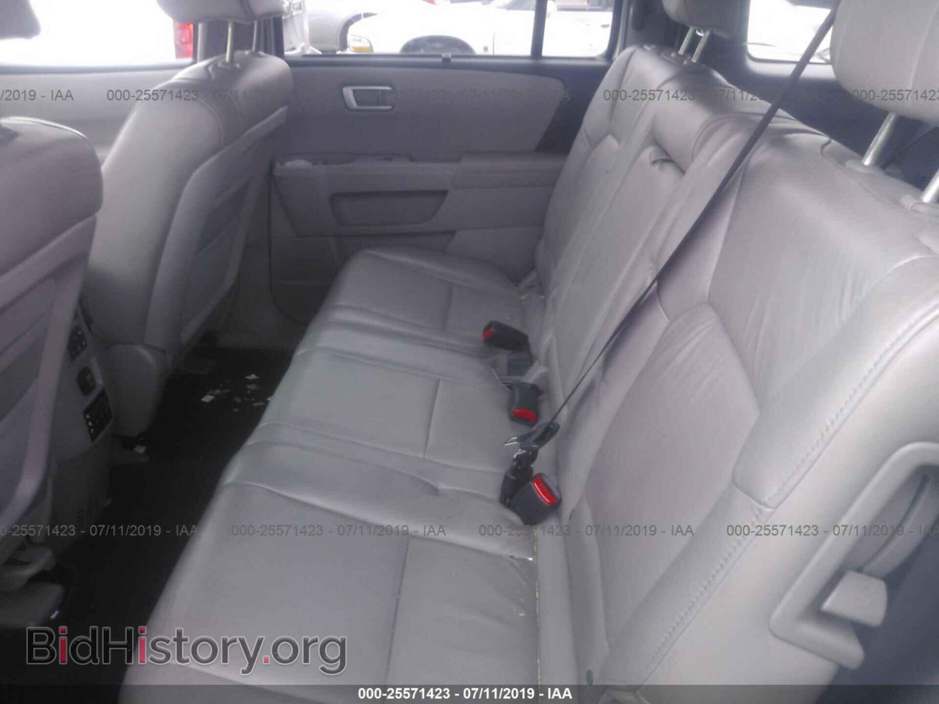 2011 HONDA PILOT - VIN: 5FNYF4H99BB090779 - Фото 8