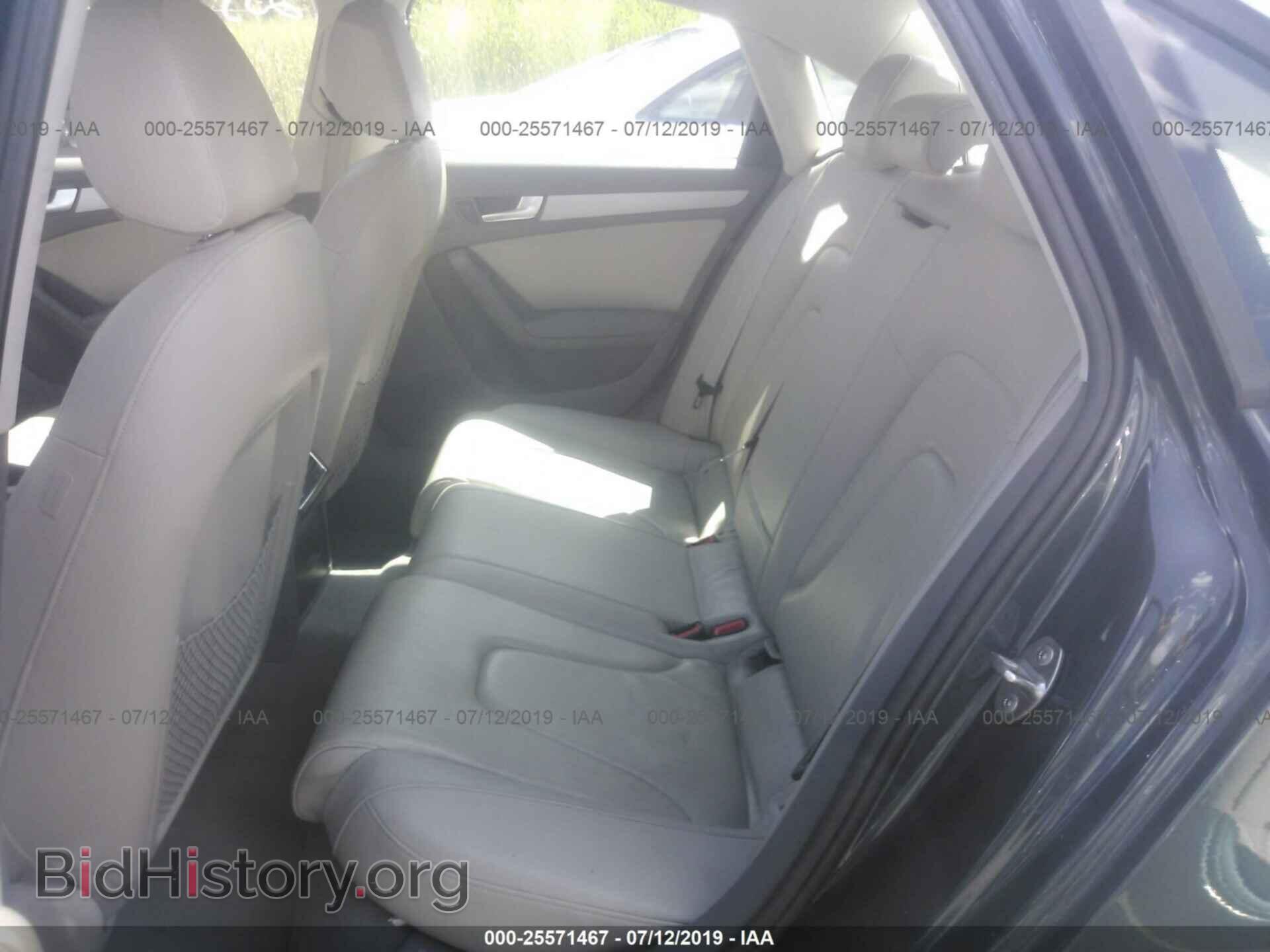 2011 AUDI A4 - VIN: WAUFFAFL8BA084479 - Фото 8