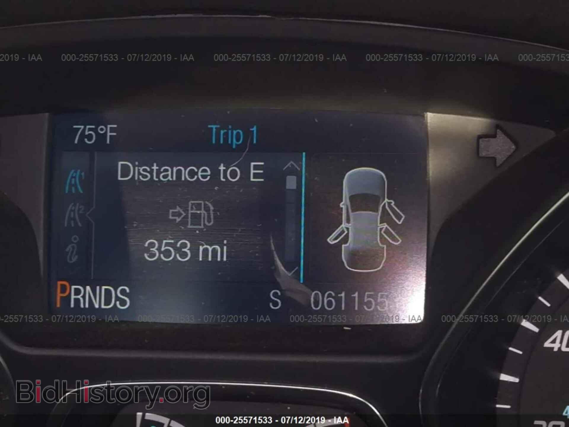 2013 FORD ESCAPE - VIN: 1FMCU0F79DUC85295 - Фото 7
