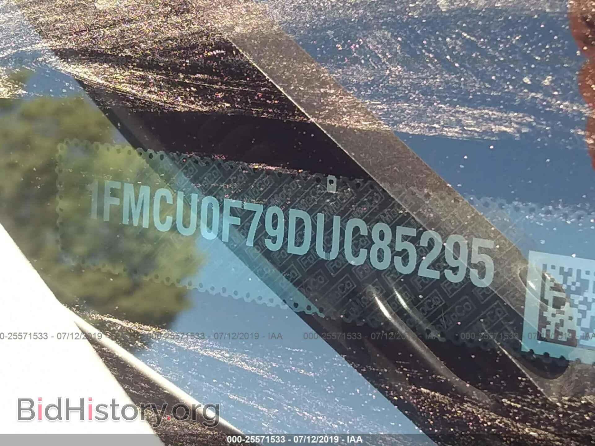 2013 FORD ESCAPE - VIN: 1FMCU0F79DUC85295 - Фото 9