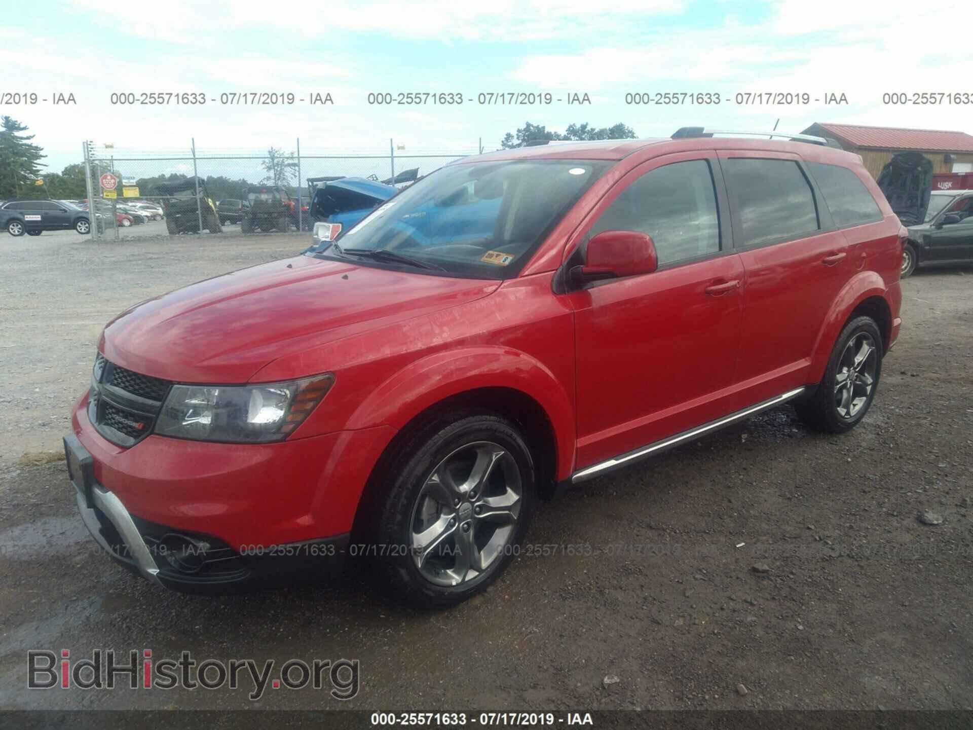 2015 DODGE JOURNEY - VIN: 3C4PDCGB1FT752622 - Фото 2
