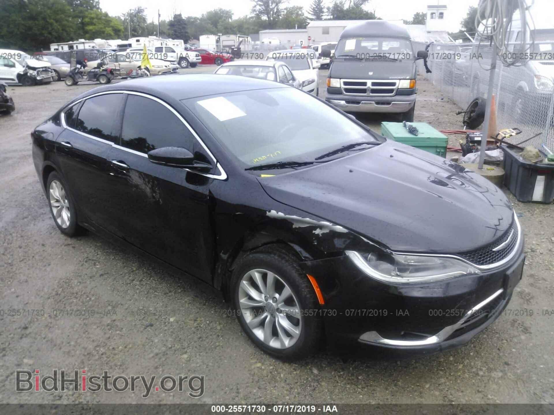 Photo 1C3CCCCB6FN687987 - CHRYSLER 200 2015