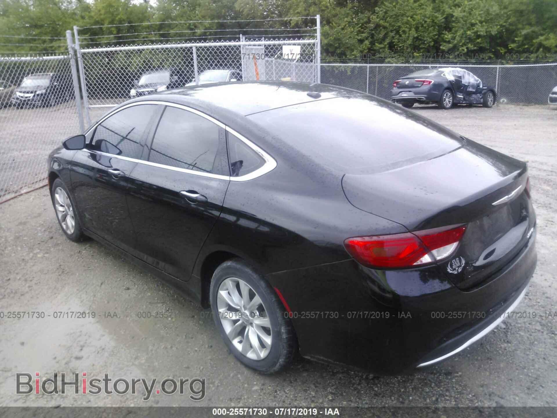 2015 CHRYSLER 200 - VIN: 1C3CCCCB6FN687987 - Photo 3