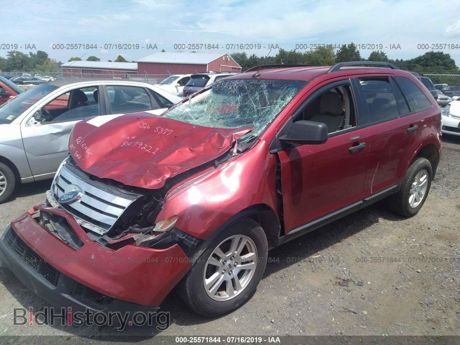 2007 FORD EDGE - VIN: 2FMDK36C97BA79221 - Photo 2