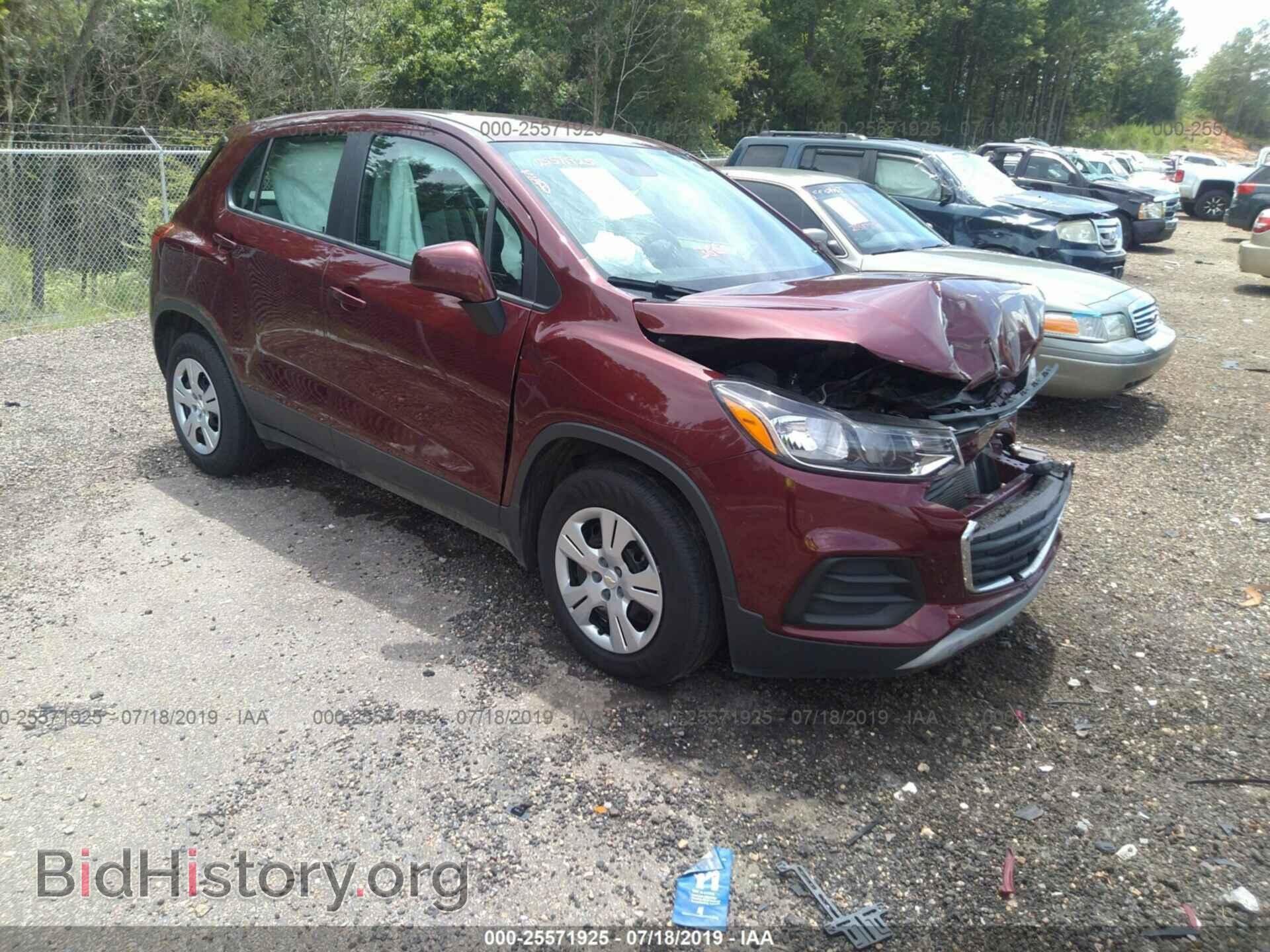 Фотография 3GNCJKSB2HL239088 - CHEVROLET TRAX 2017
