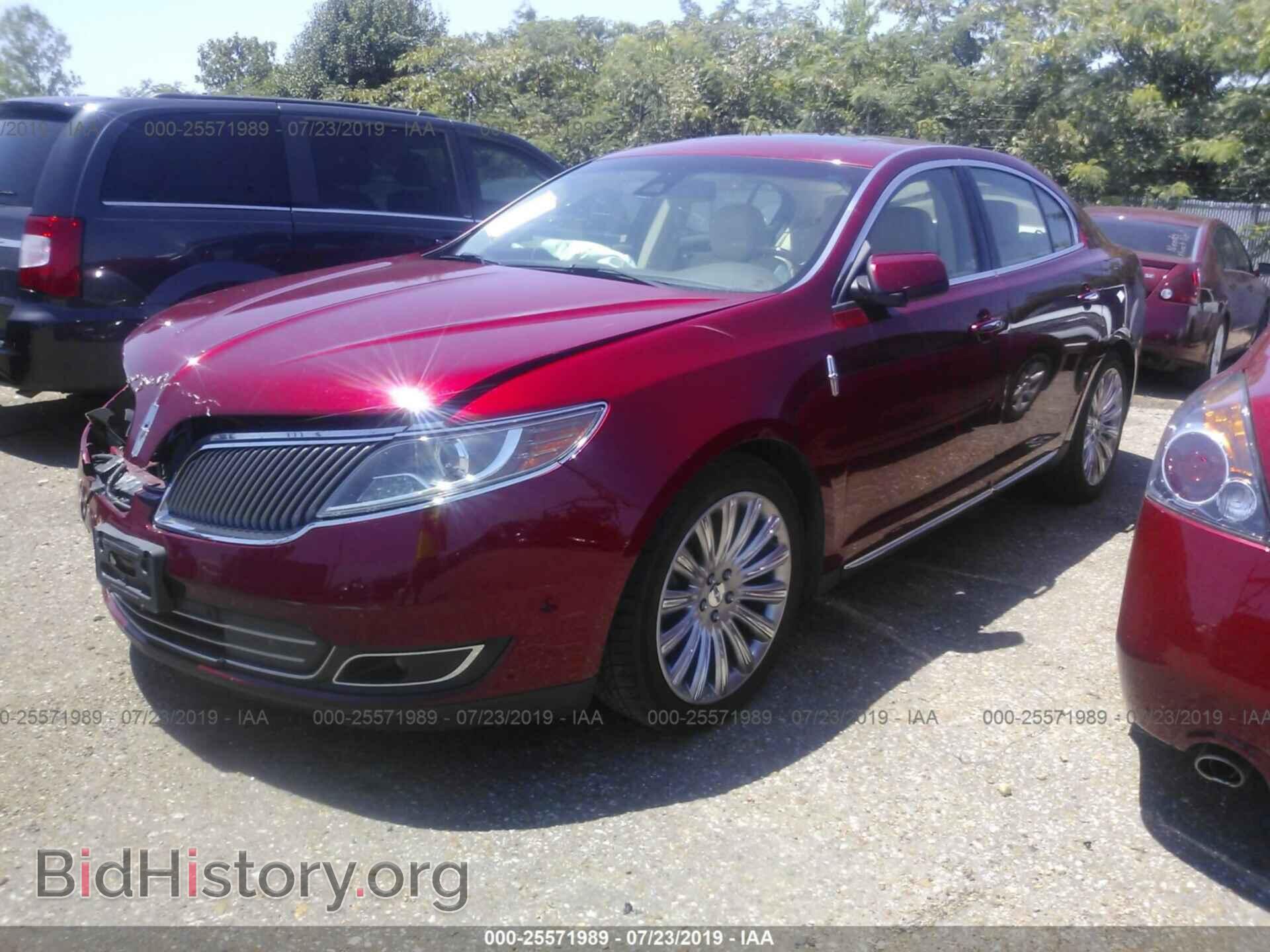 2013 LINCOLN MKS - VIN: 1LNHL9DK1DG610850 - Фото 2