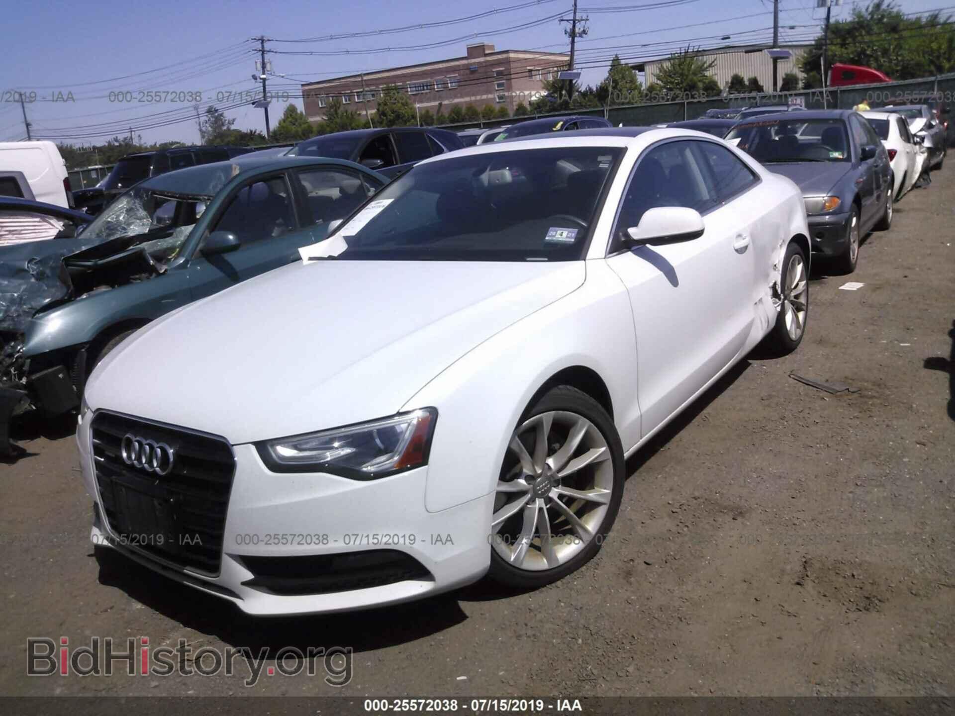 2014 AUDI A5 - VIN: WAULFAFR2EA052820 - Фото 2