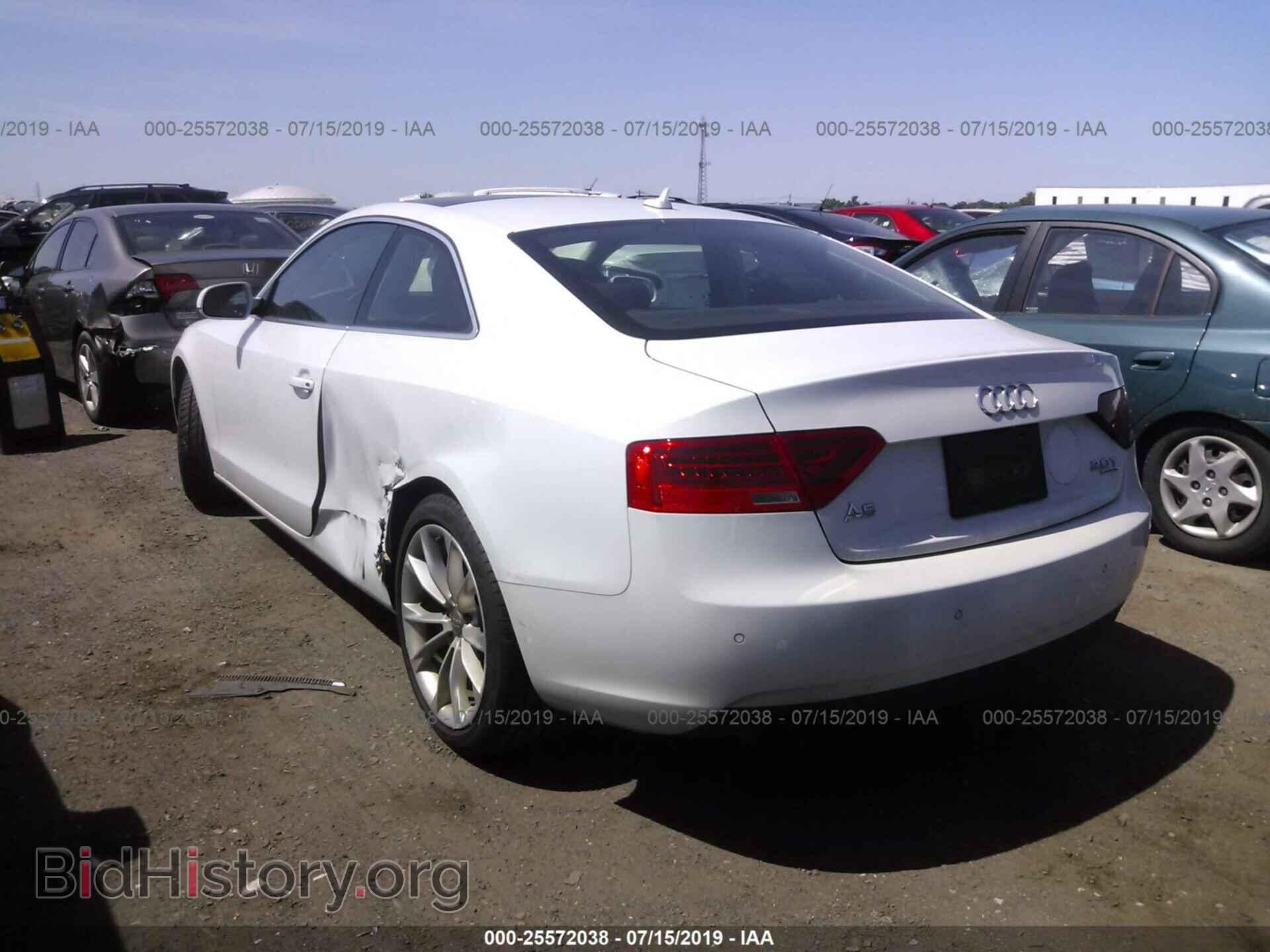 2014 AUDI A5 - VIN: WAULFAFR2EA052820 - Фото 3