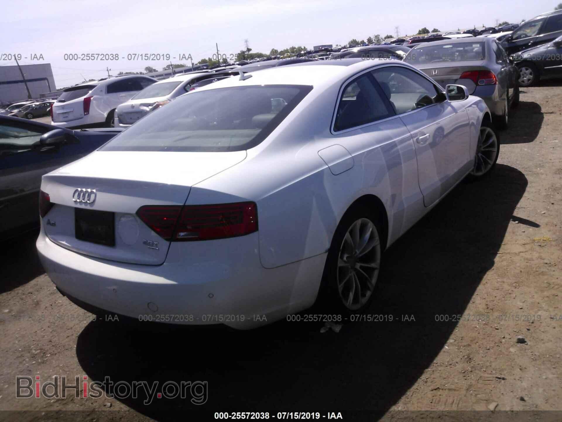2014 AUDI A5 - VIN: WAULFAFR2EA052820 - Фото 4