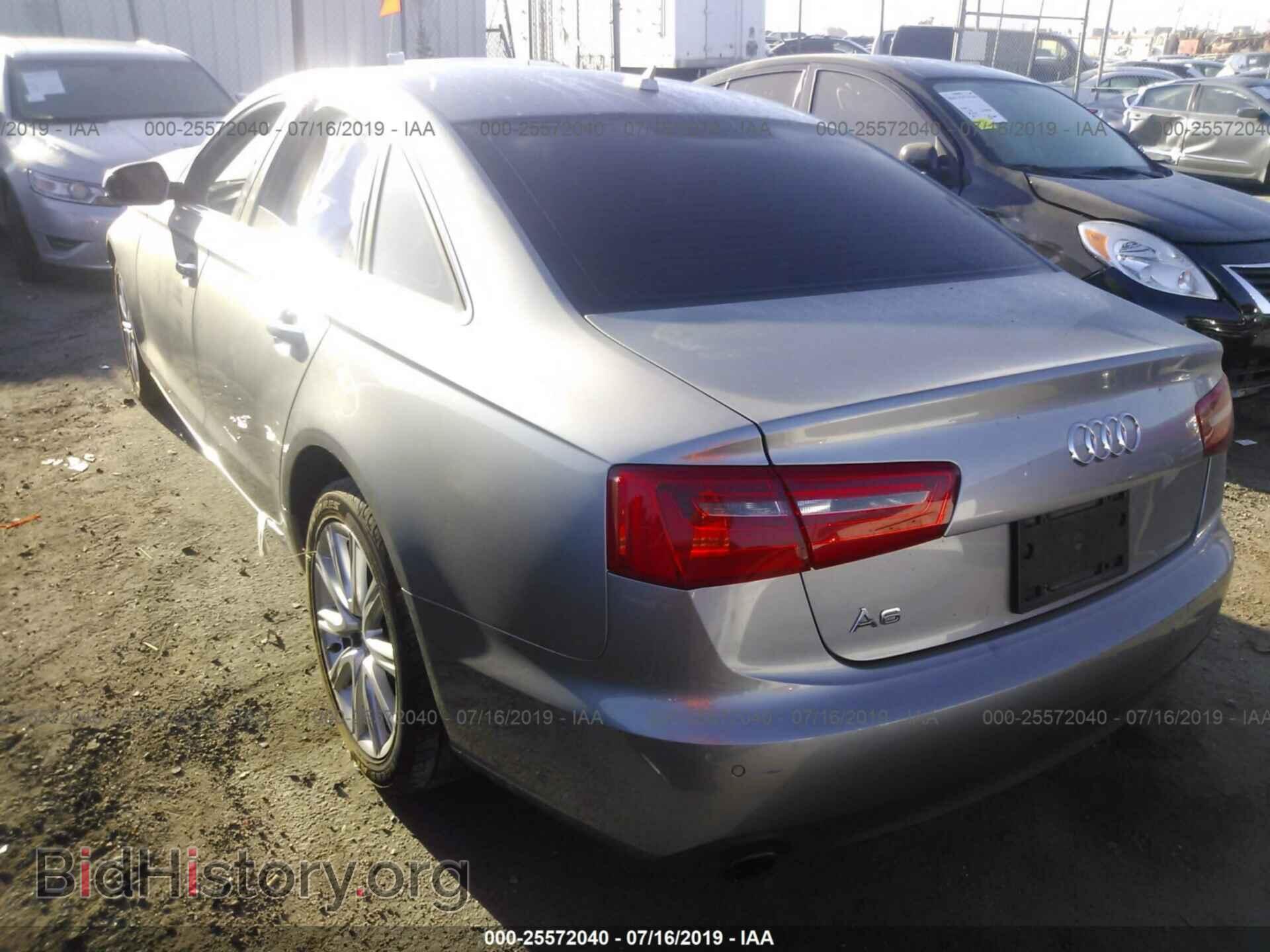 2013 AUDI A6 - VIN: WAUGFAFC4DN062298 - Фото 3