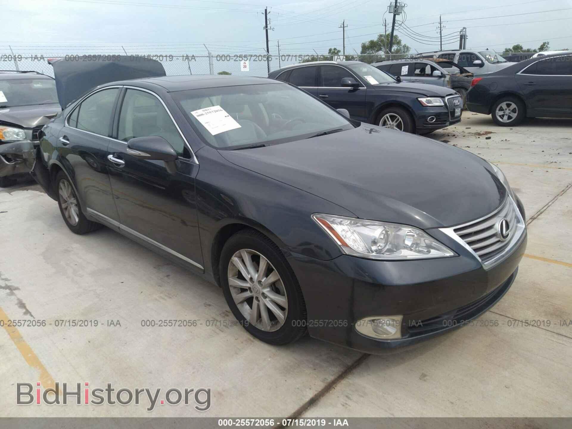 Photo JTHBK1EG7B2451379 - LEXUS ES 2011
