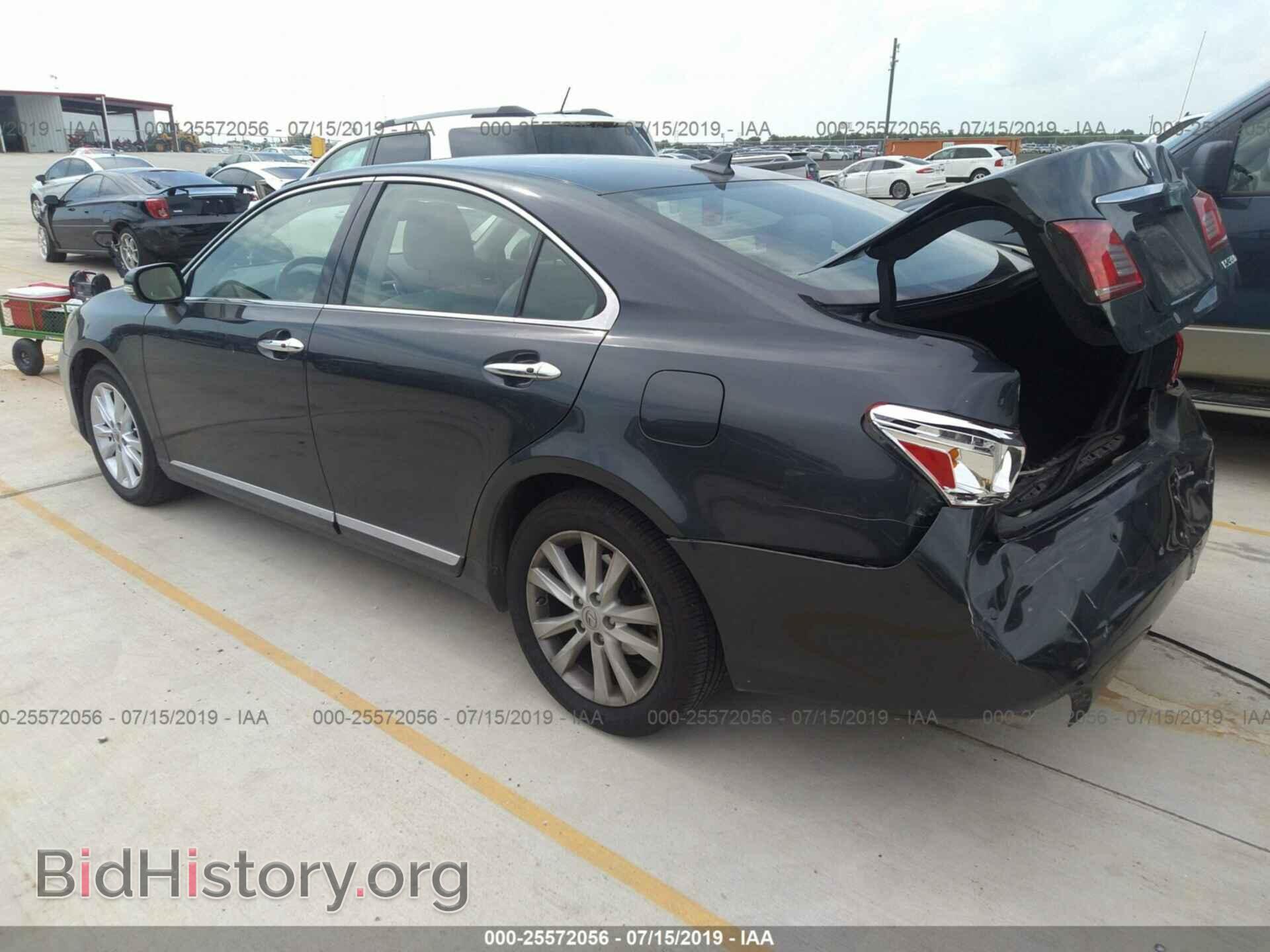 2011 LEXUS ES - VIN: JTHBK1EG7B2451379 - Фото 3