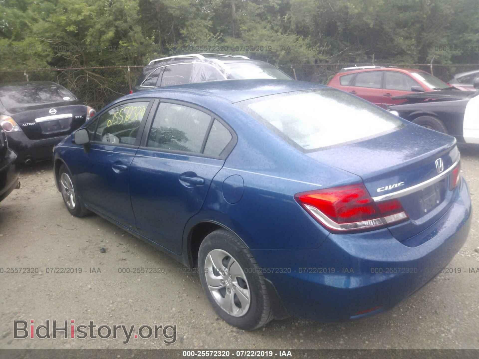 2013 HONDA CIVIC - VIN: 19XFB2F54DE082802 - Фото 3