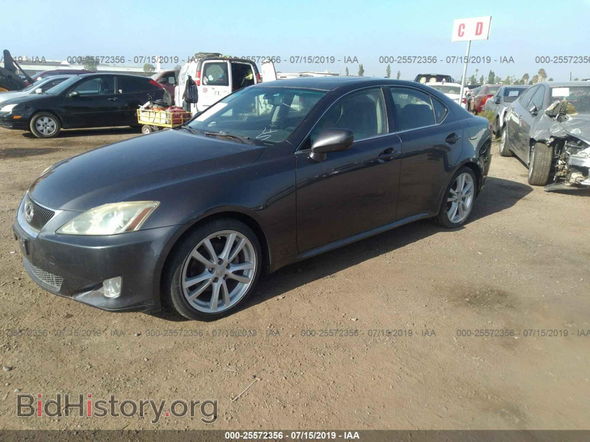 2007 LEXUS IS - VIN: JTHBK262772035705 - Фото 2