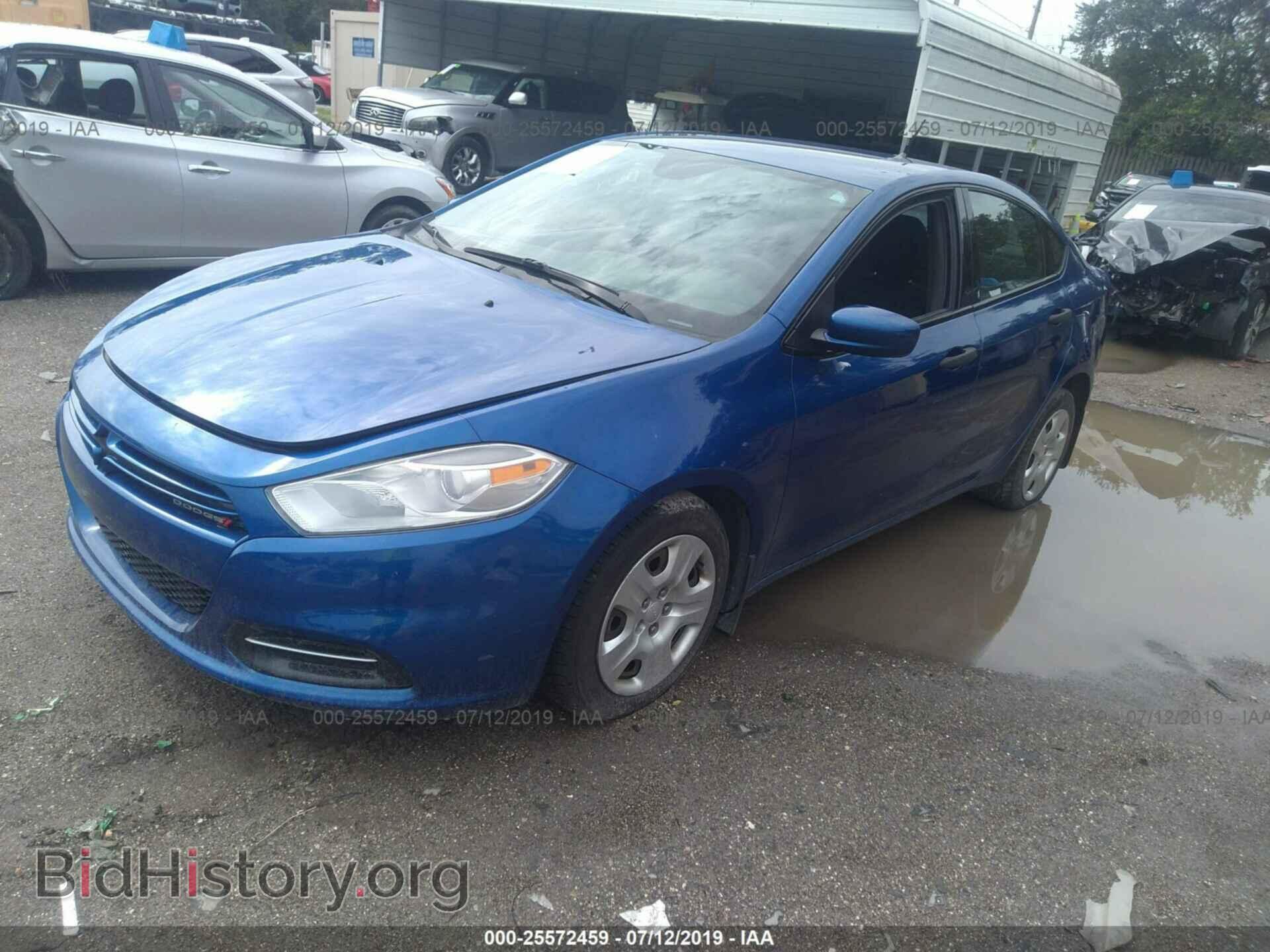 2013 DODGE DART - VIN: 1C3CDFAA1DD333497 - Фото 2