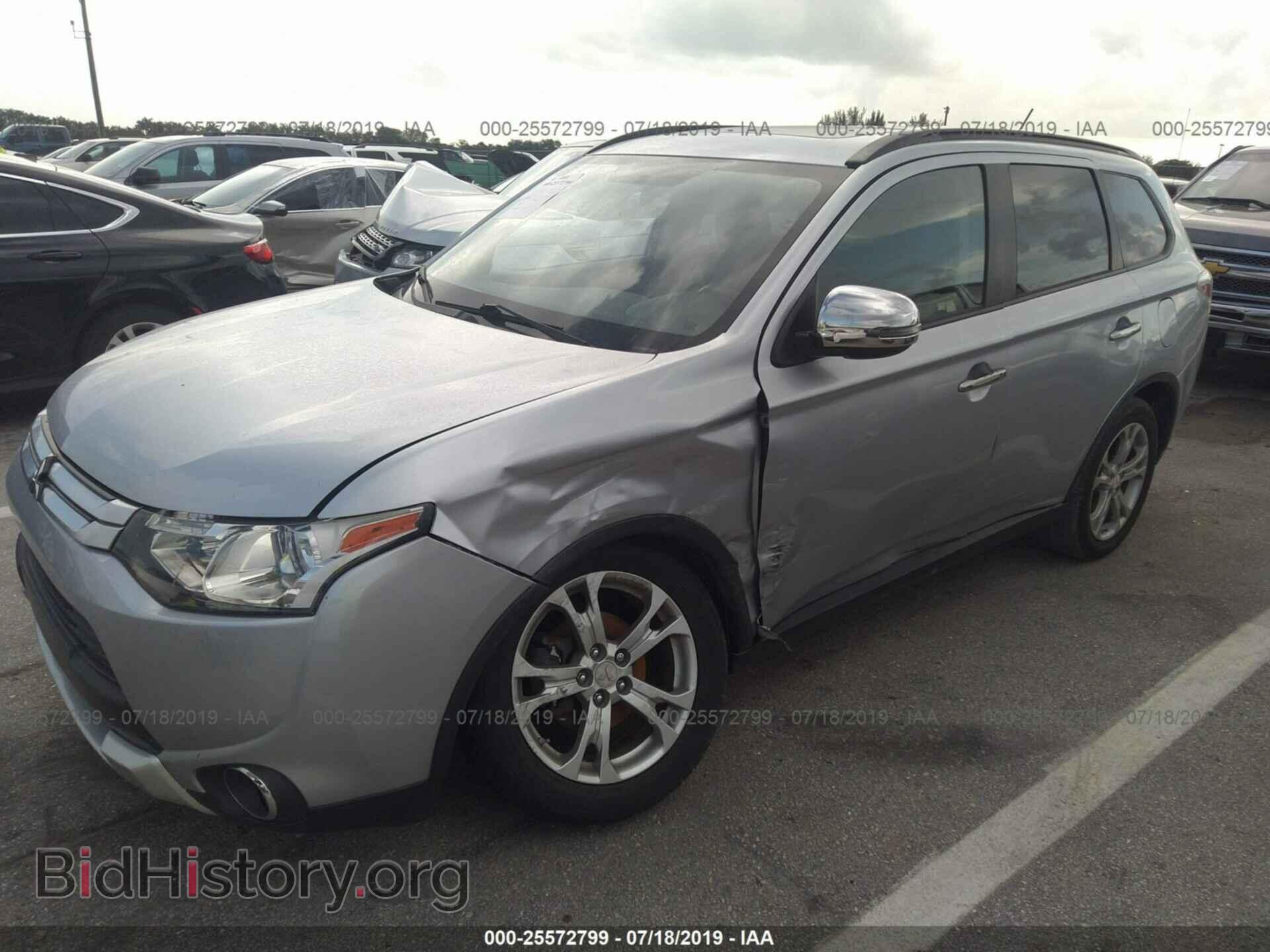 2015 MITSUBISHI OUTLANDER - VIN: JA4AD3A37FZ007724 - Фото 2