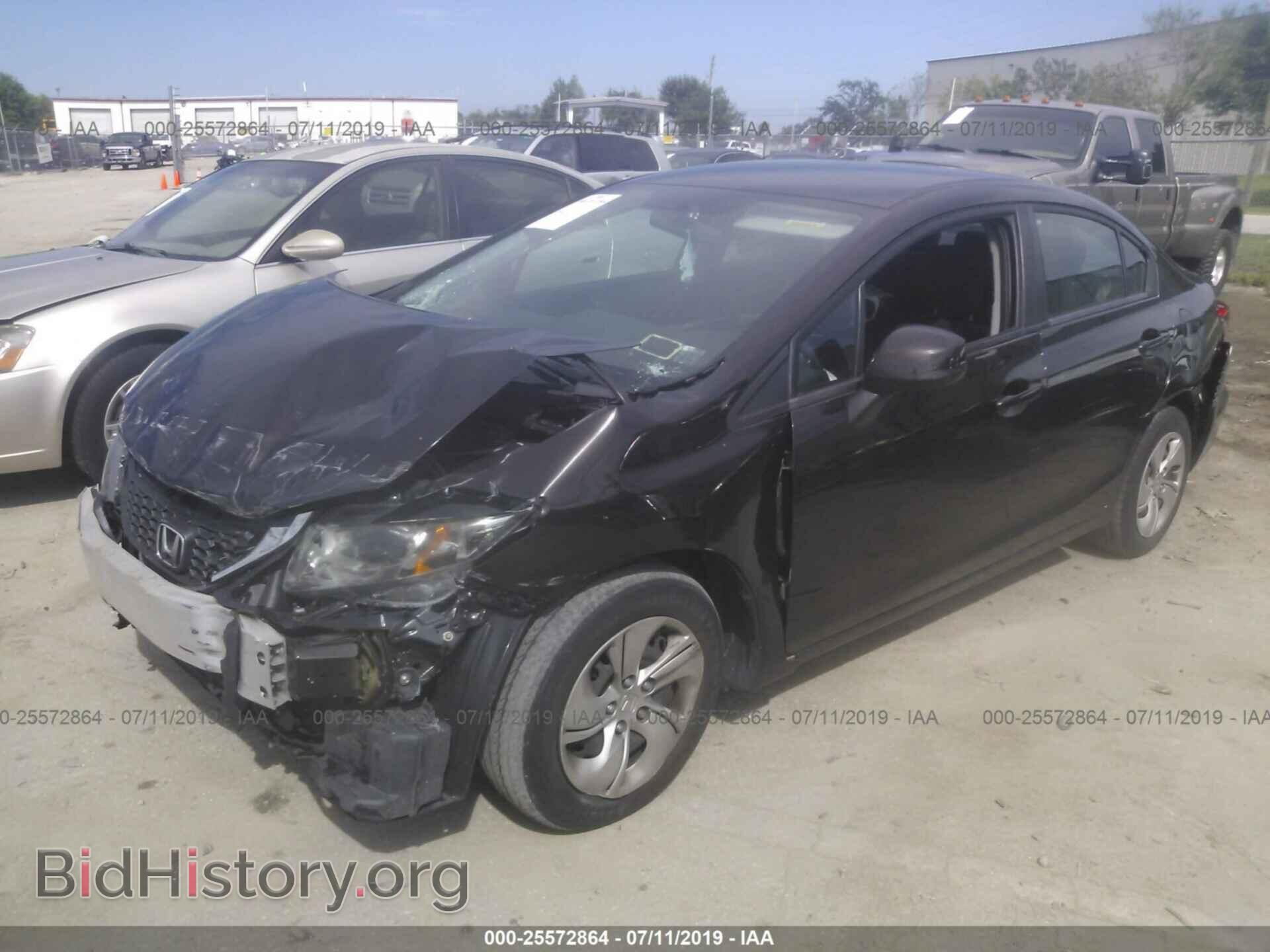 2013 HONDA CIVIC - VIN: 2HGFB2F53DH596145 - Photo 2