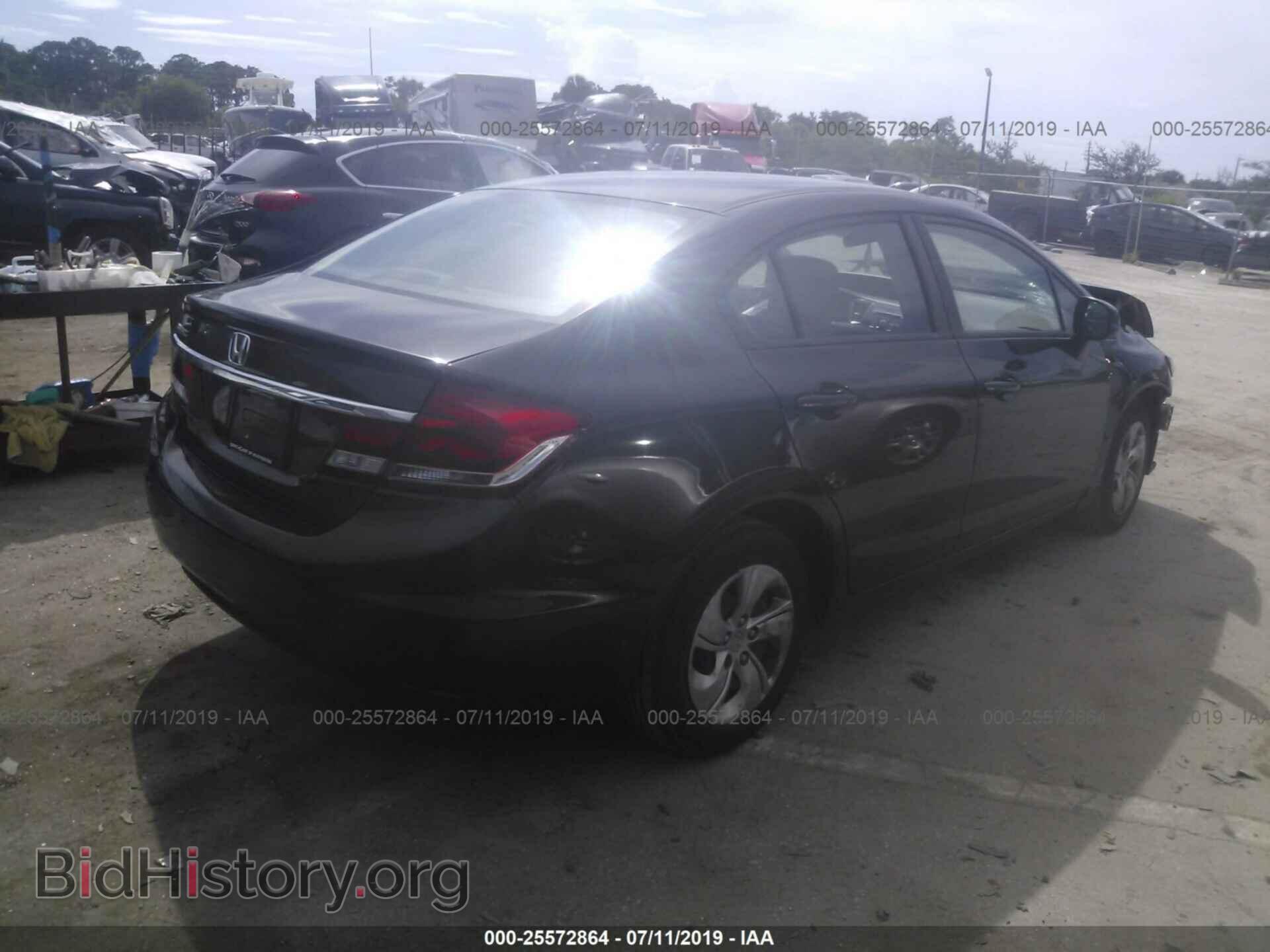 2013 HONDA CIVIC - VIN: 2HGFB2F53DH596145 - Photo 4