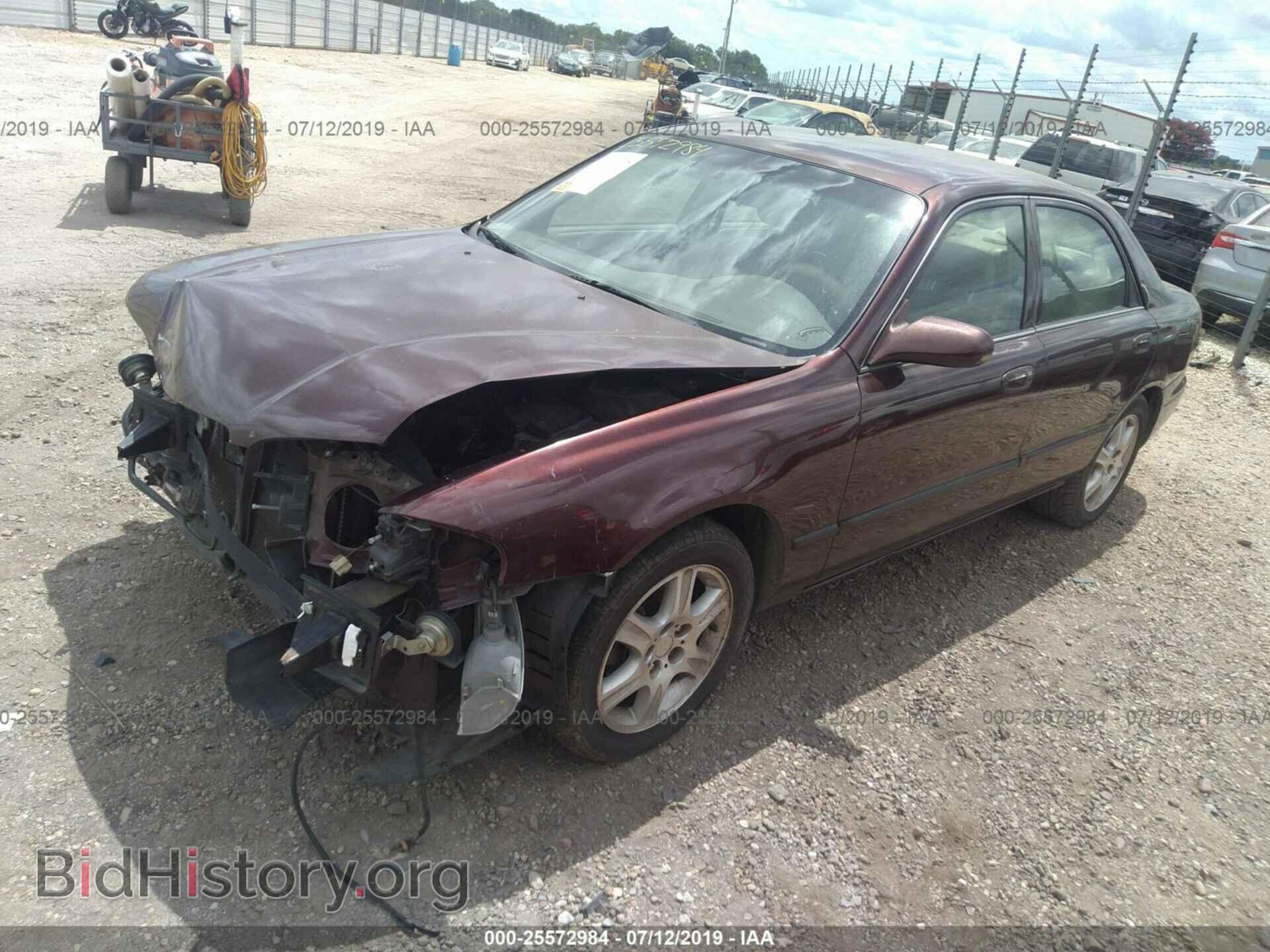 2002 MAZDA 626 - VIN: 1YVGF22D725285546 - Фото 2