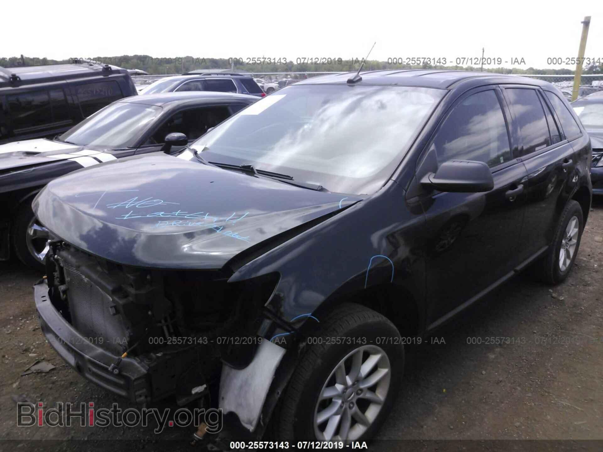 2013 FORD EDGE - VIN: 2FMDK3GC9DBE32700 - Photo 2