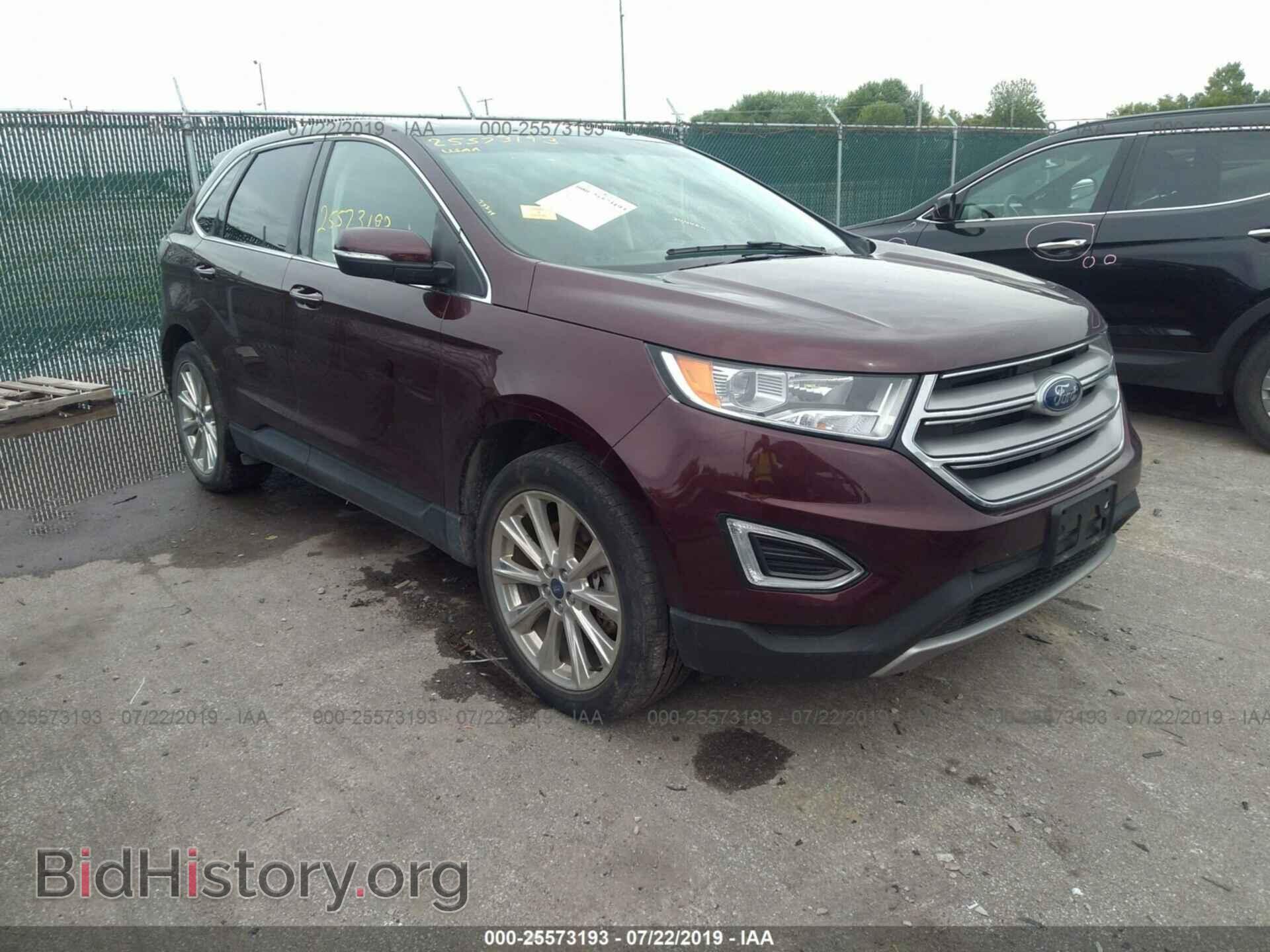 Фотография 2FMPK4K85HBB51246 - FORD EDGE 2017