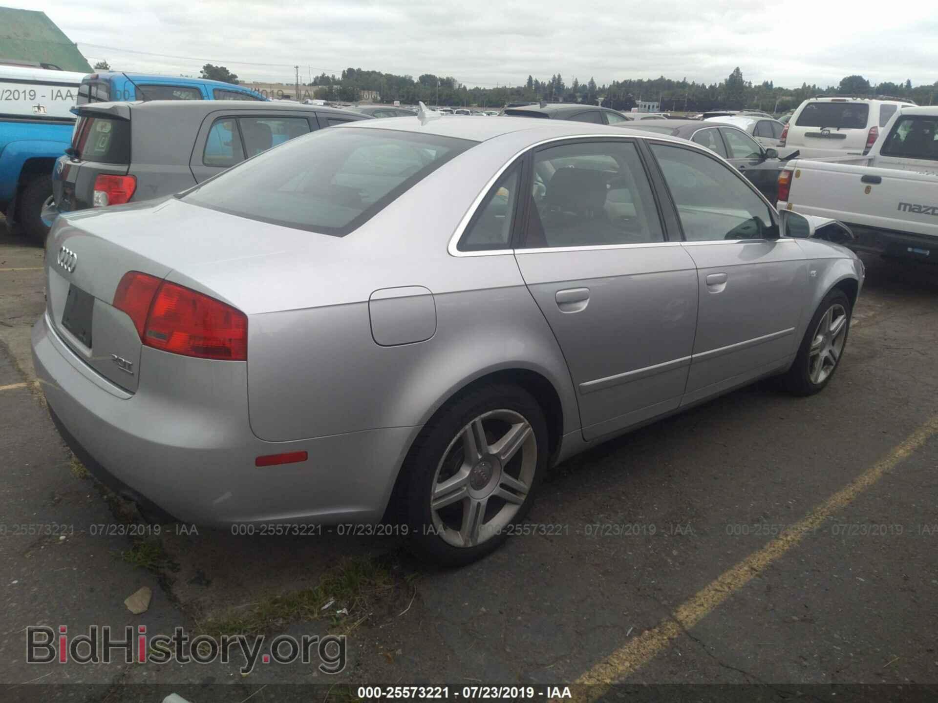 2007 AUDI A4 - VIN: WAUDF78E47A001629 - Фото 4