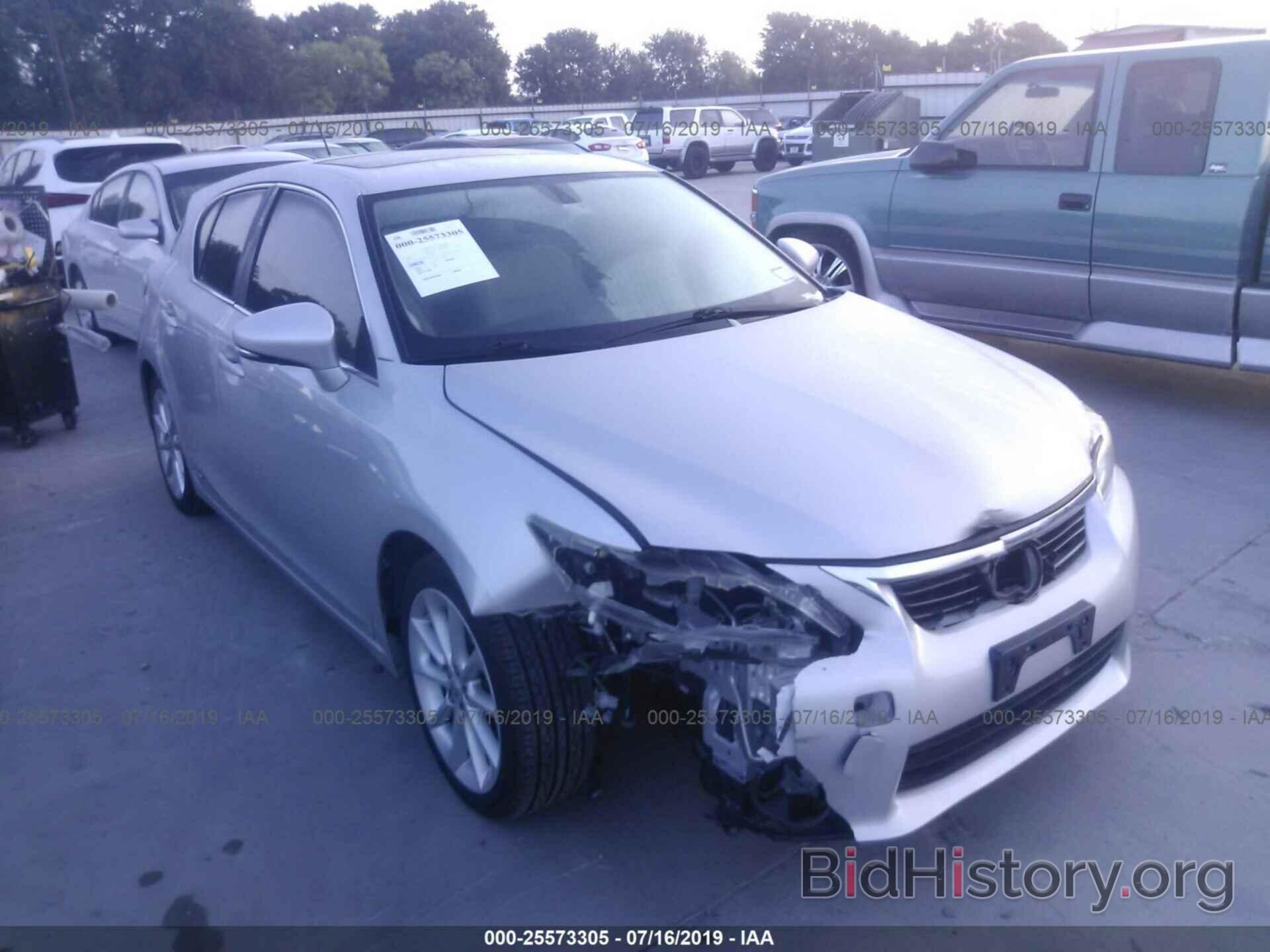 Photo JTHKD5BH4B2013224 - LEXUS CT 200H 2011