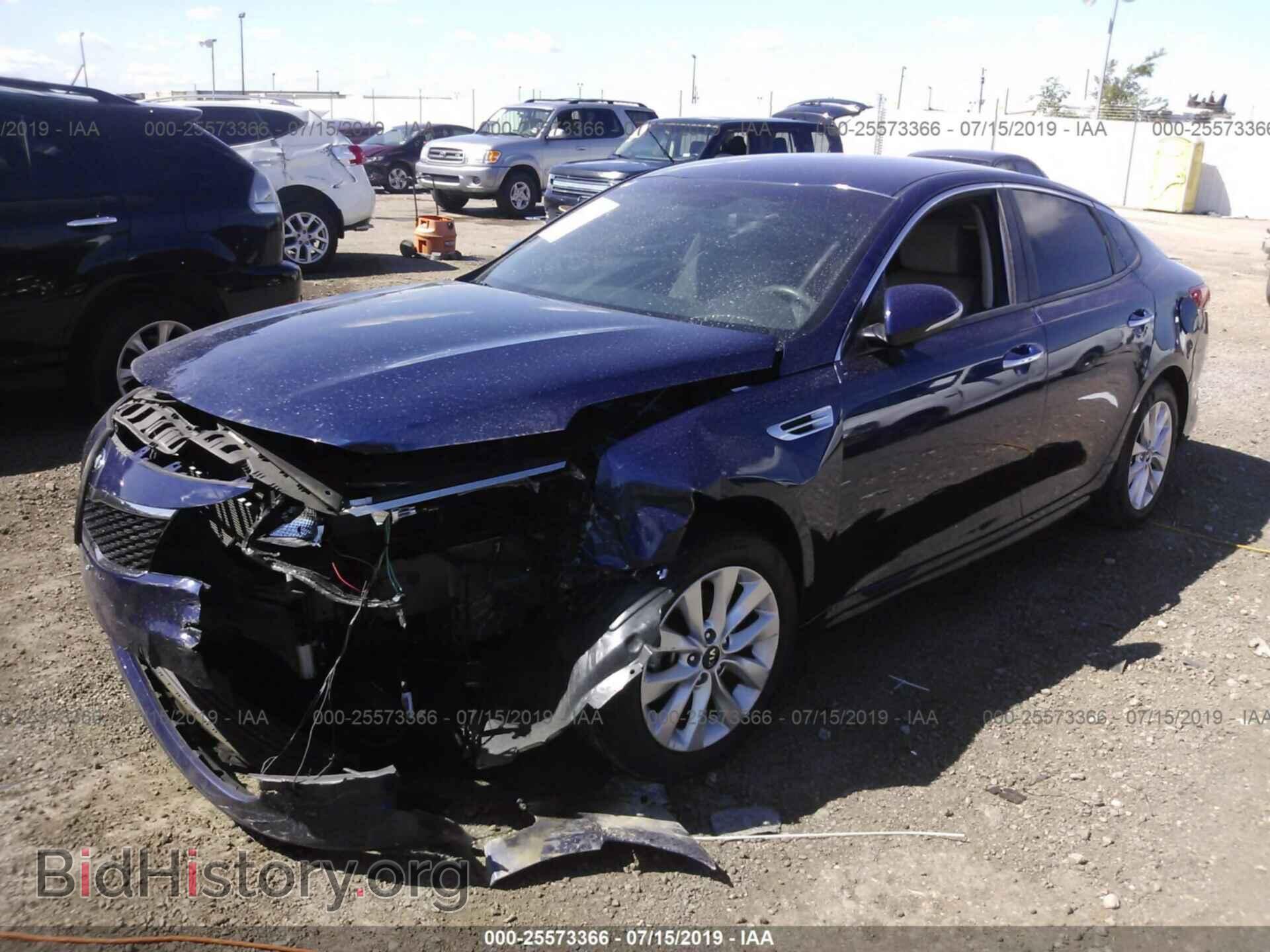 2016 KIA OPTIMA - VIN: 5XXGT4L39GG045191 - Фото 2