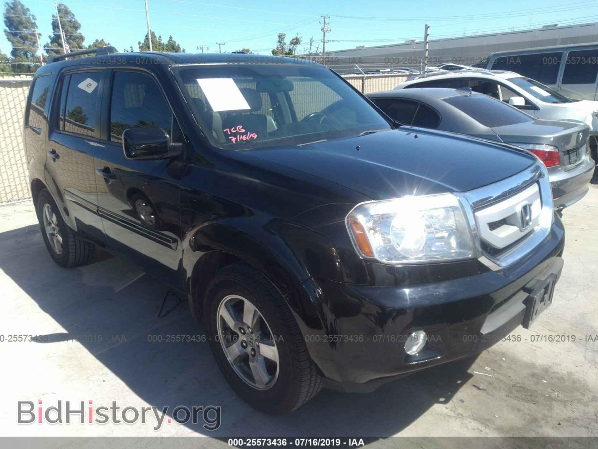 Фотография 5FNYF38559B008659 - HONDA PILOT 2009