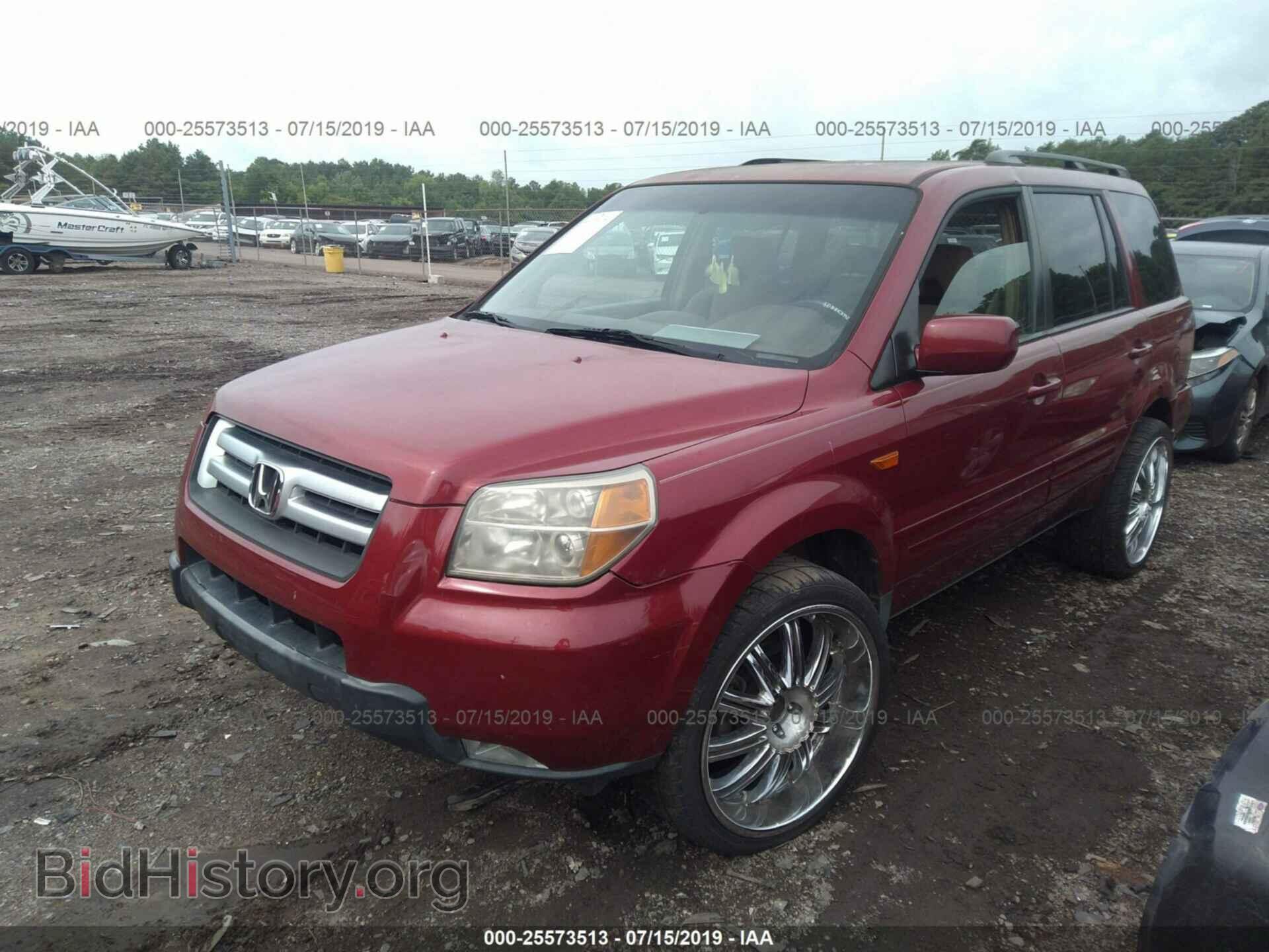2006 HONDA PILOT - VIN: 5FNYF28406B003429 - Фото 2