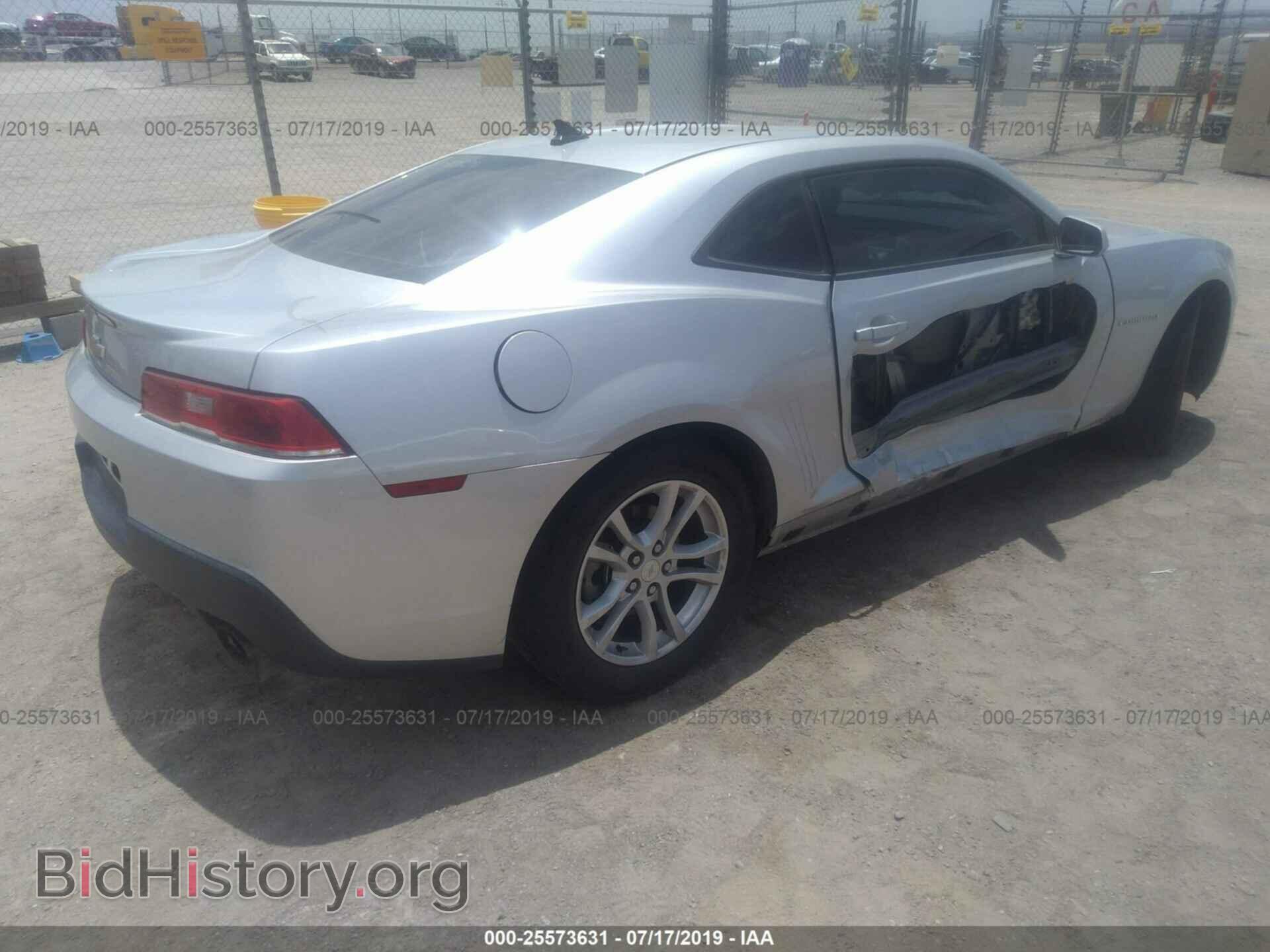 2014 CHEVROLET CAMARO - VIN: 2G1FF1E35E9219124 - Фото 4