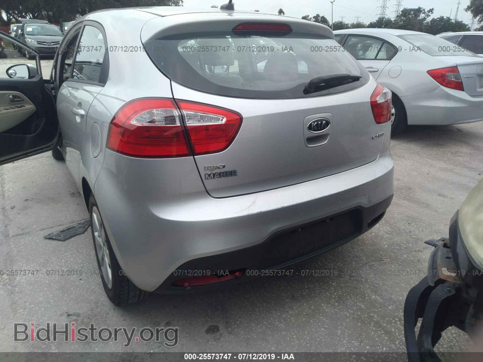 2012 KIA RIO - VIN: KNADN5A33C6004535 - Фото 6