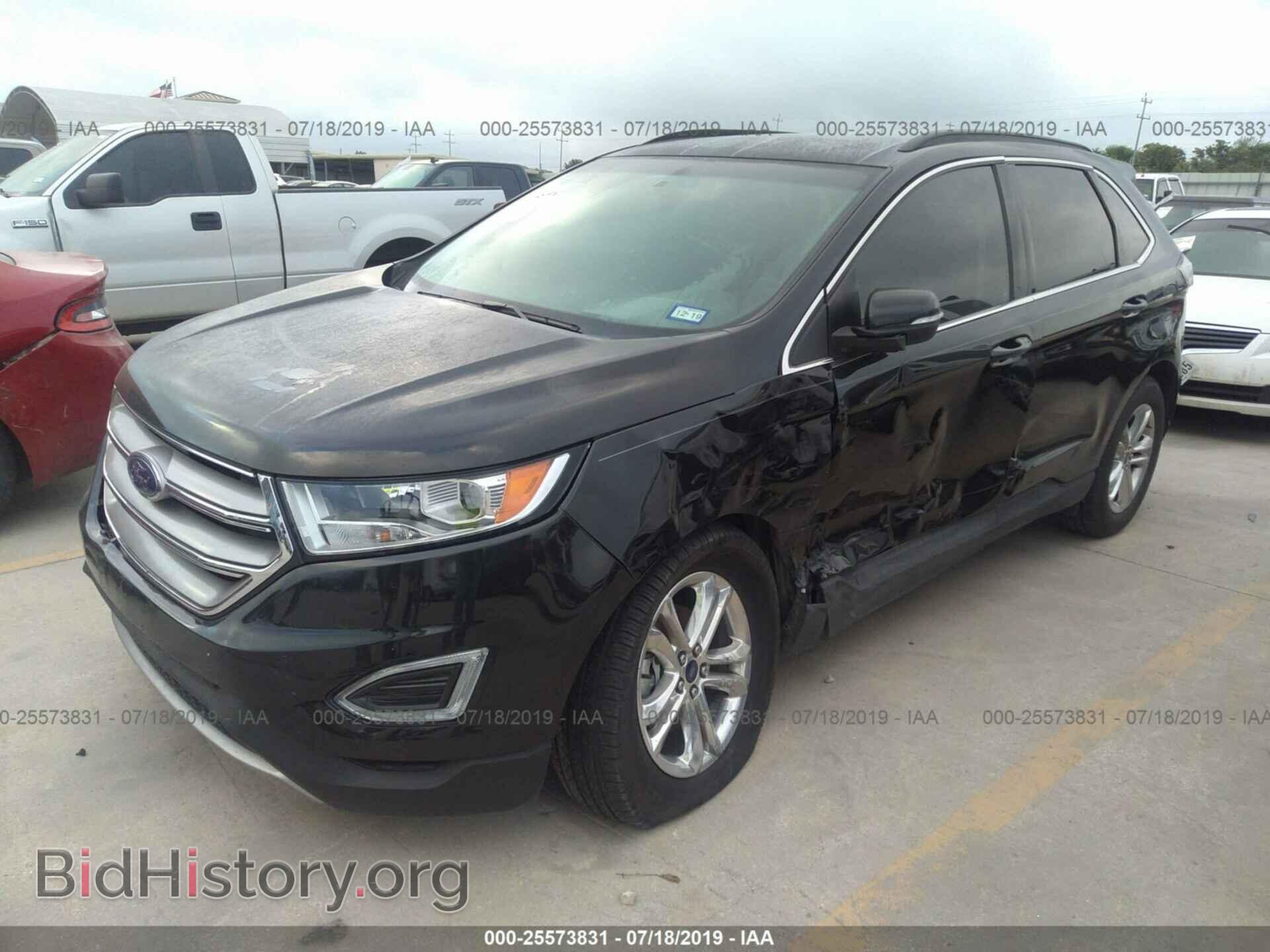 2015 FORD EDGE - VIN: 2FMTK3J99FBB80975 - Фото 2