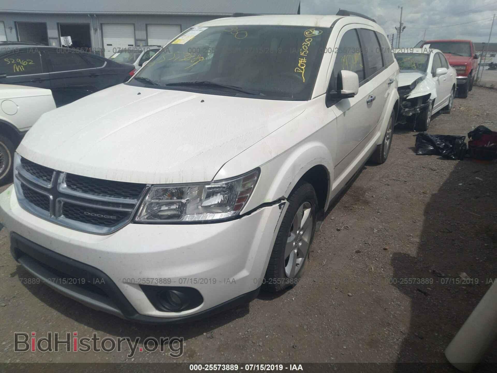 2012 DODGE JOURNEY - VIN: 3C4PDCBG3CT170097 - Фото 2