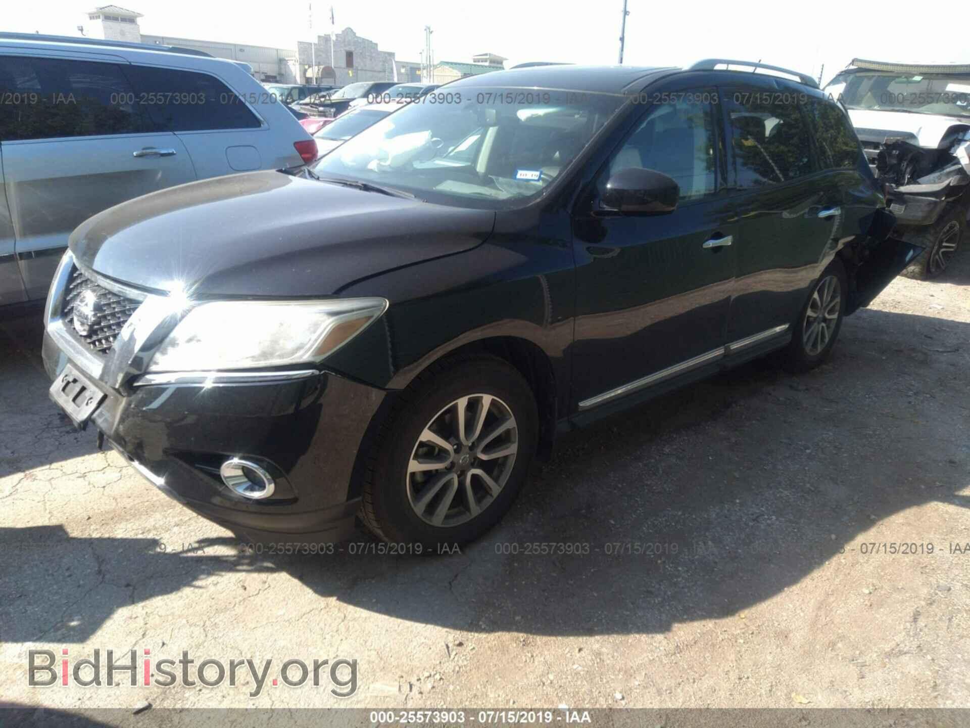 2014 NISSAN PATHFINDER - VIN: 5N1AR2MN5EC706507 - Фото 2