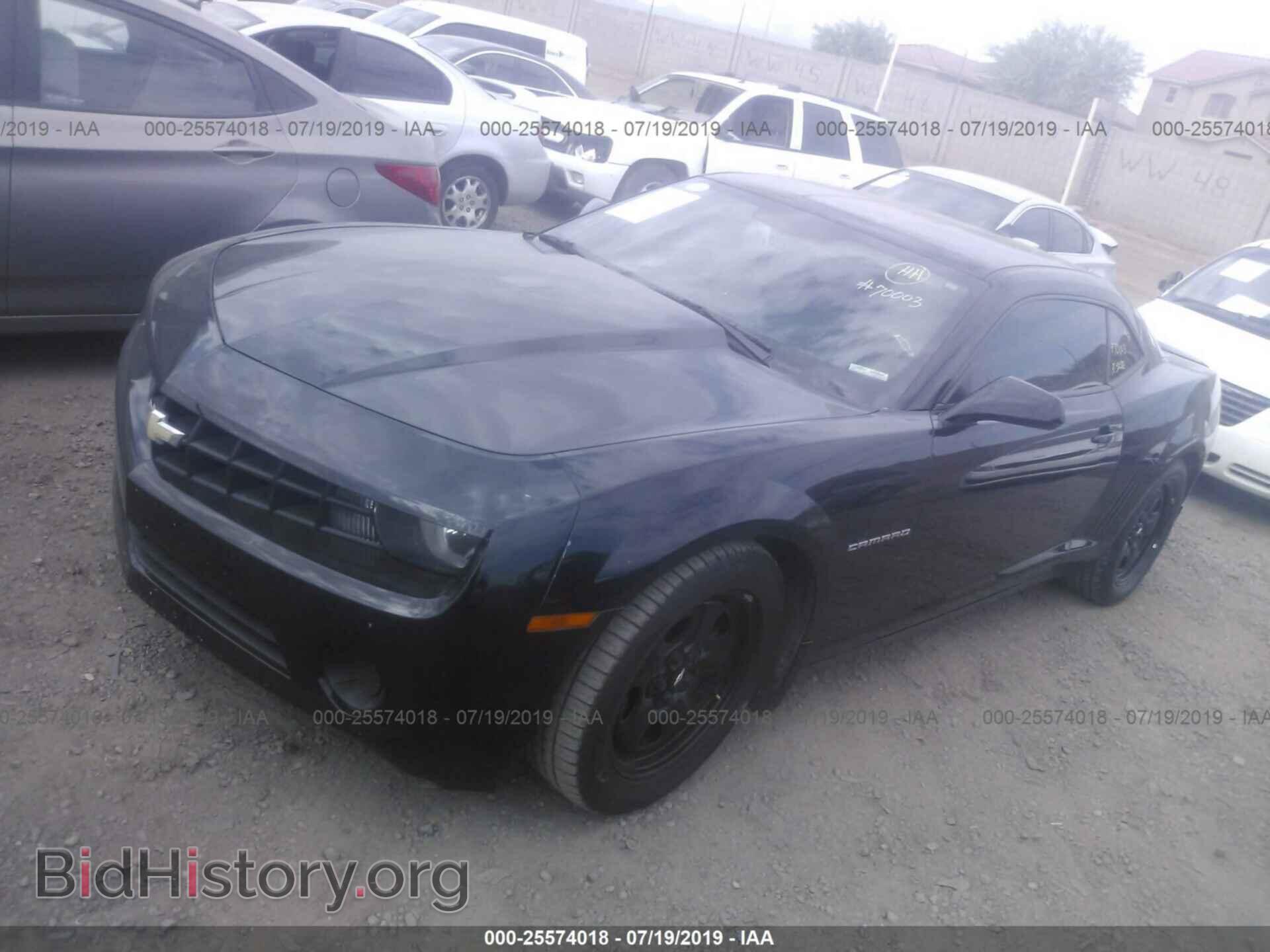 2013 CHEVROLET CAMARO - VIN: 2G1FA1E37D9148229 - Photo 2