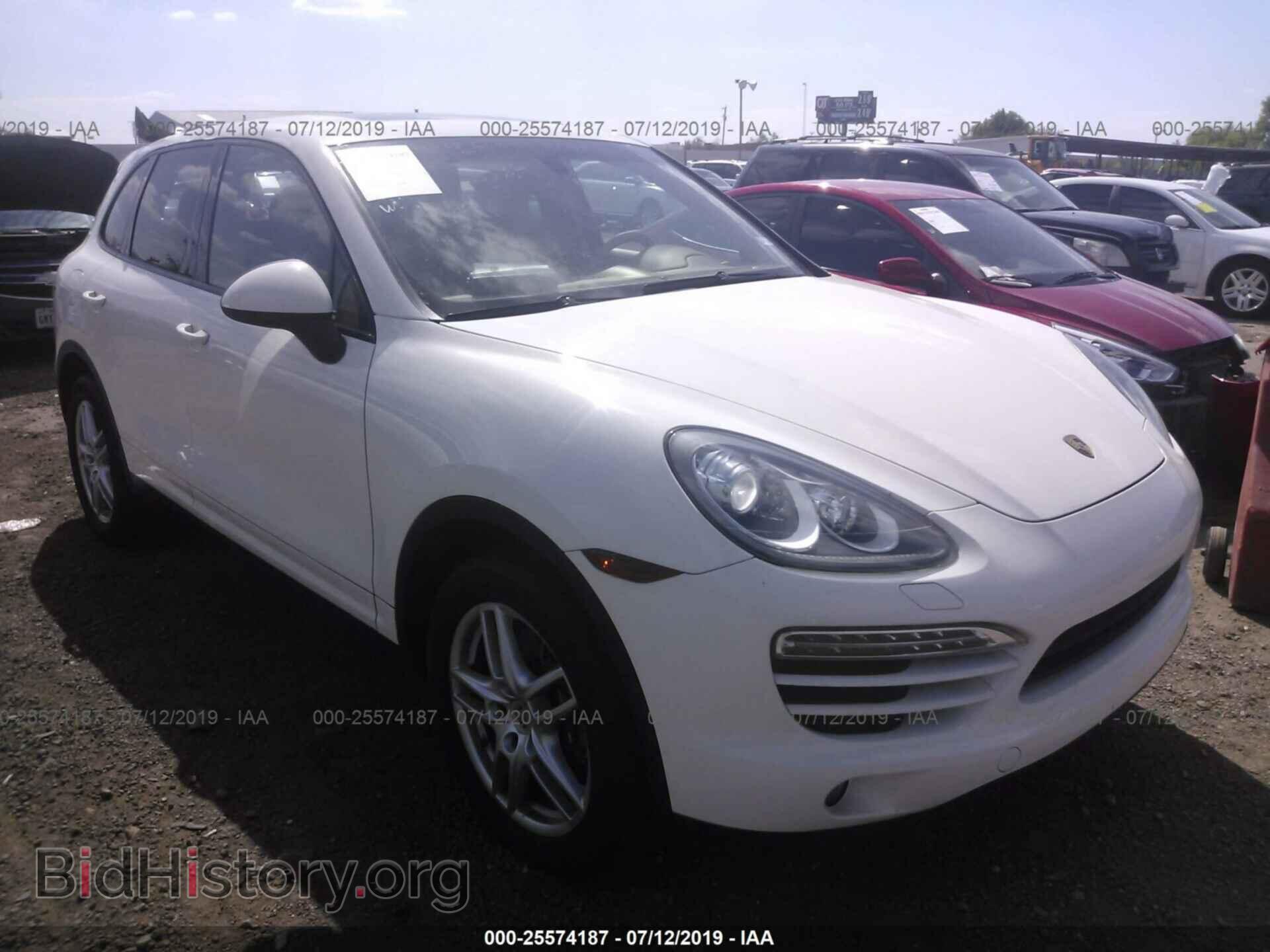 Фотография WP1AA2A25CLA04575 - PORSCHE CAYENNE 2012