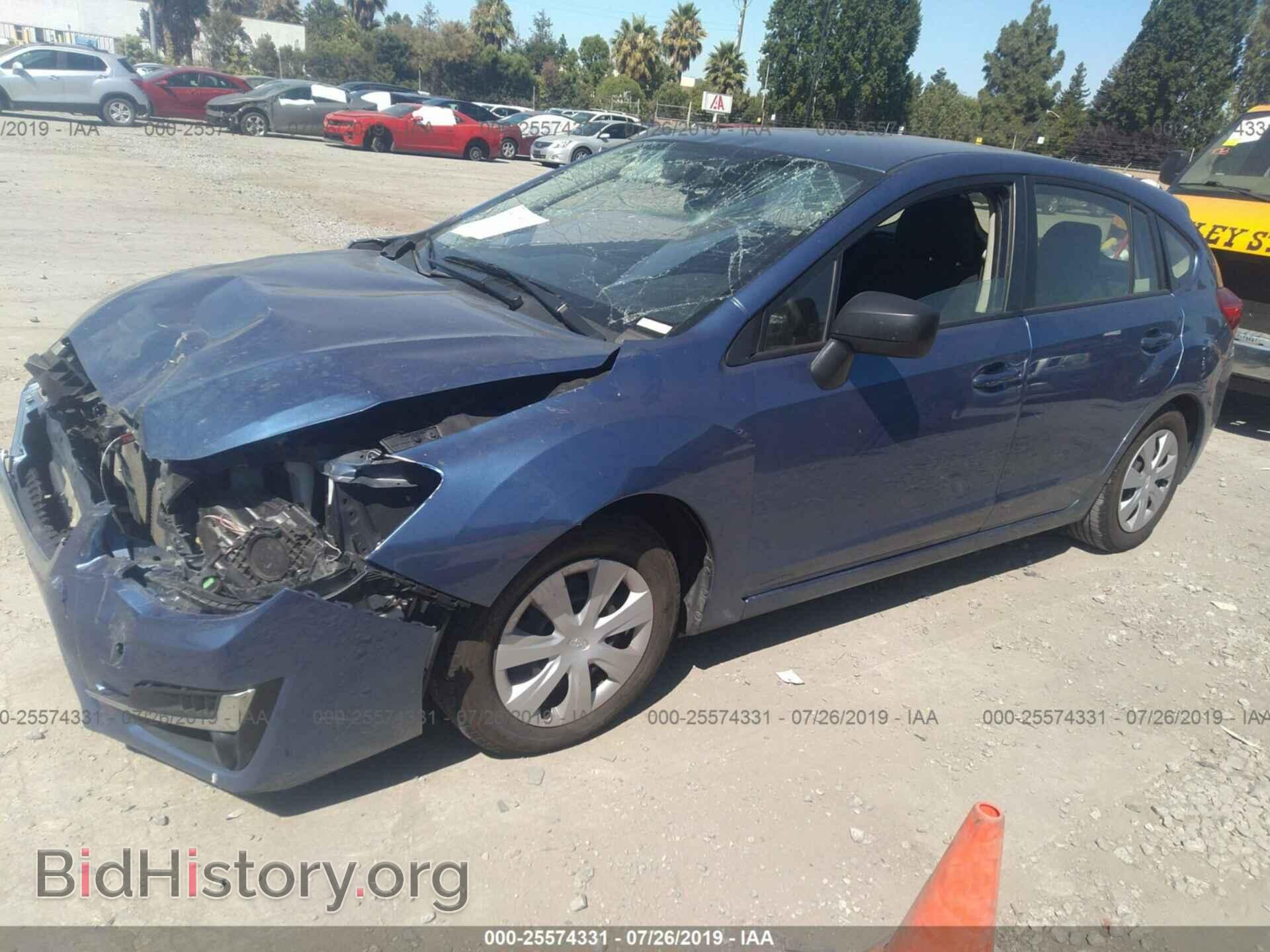 2016 SUBARU IMPREZA - VIN: JF1GPAA6XG8232111 - Фото 2