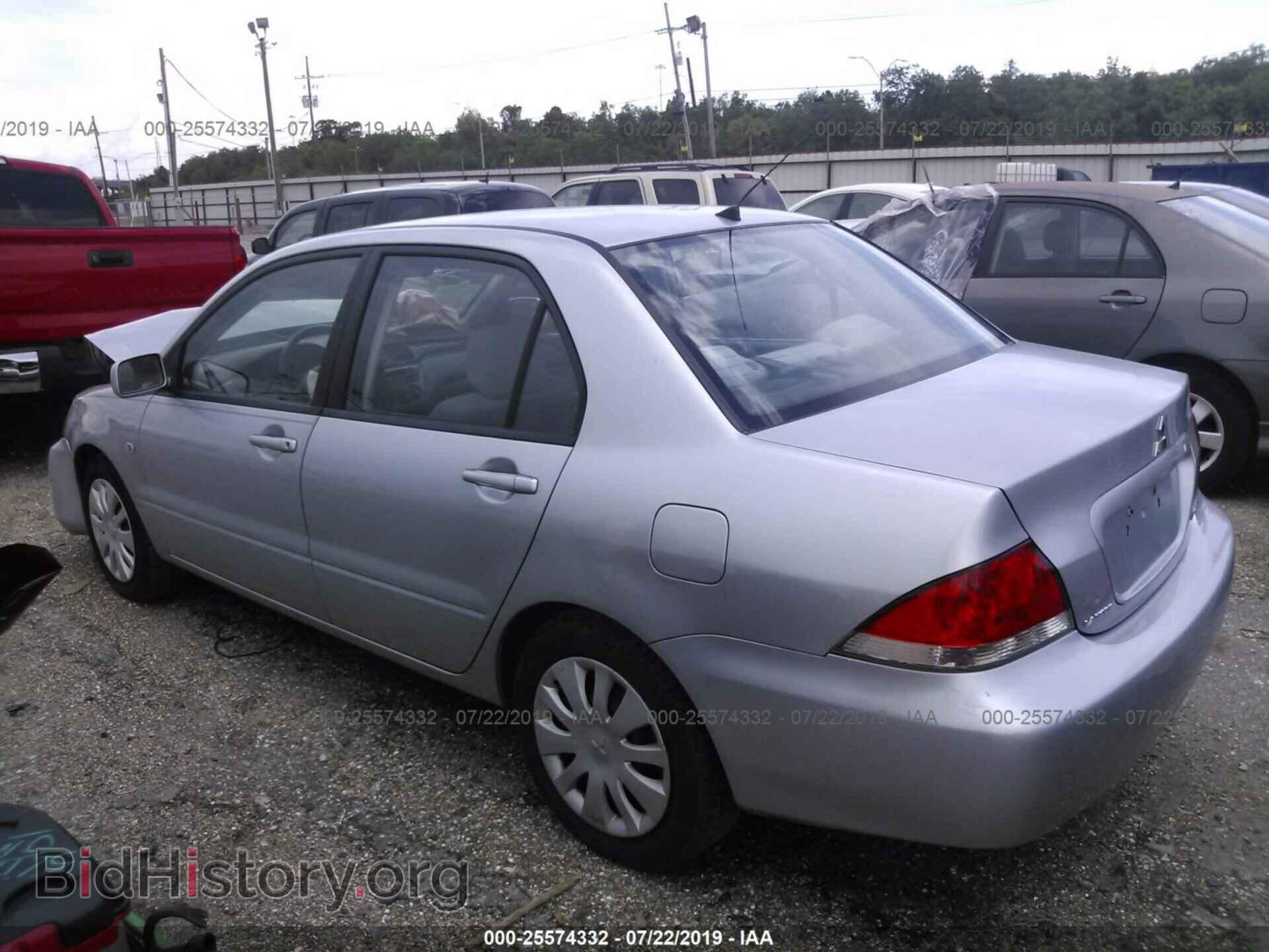 2006 MITSUBISHI LANCER - VIN: JA3AJ26E46U013463 - Фото 3