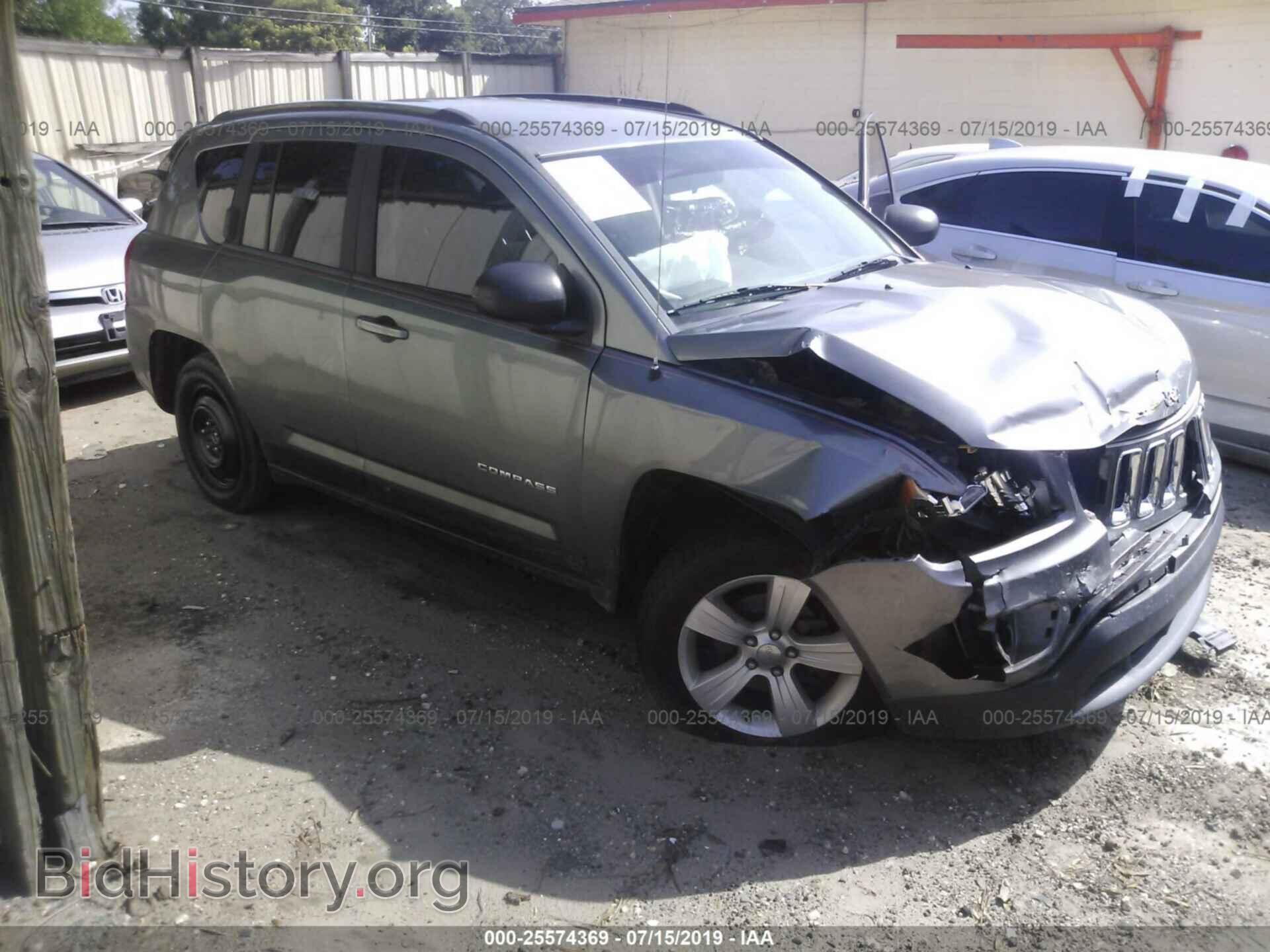 Фотография 1C4NJCBA2CD540621 - JEEP COMPASS 2012