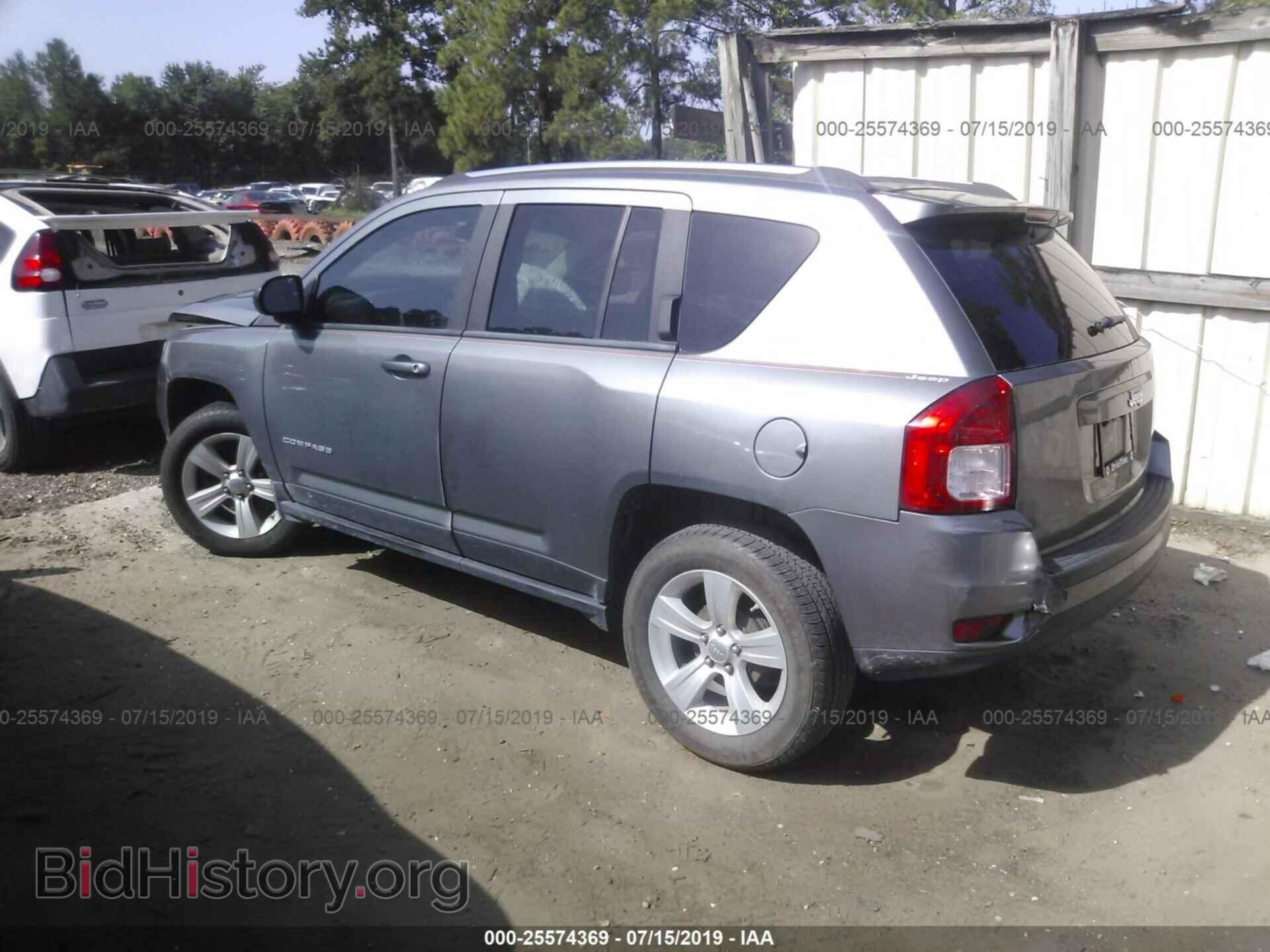 2012 JEEP COMPASS - VIN: 1C4NJCBA2CD540621 - Фото 3