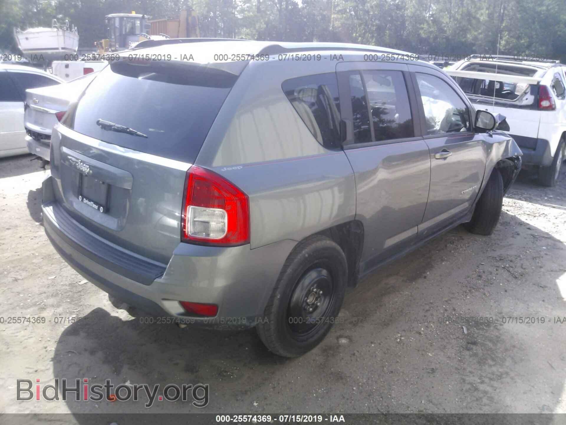 2012 JEEP COMPASS - VIN: 1C4NJCBA2CD540621 - Фото 4