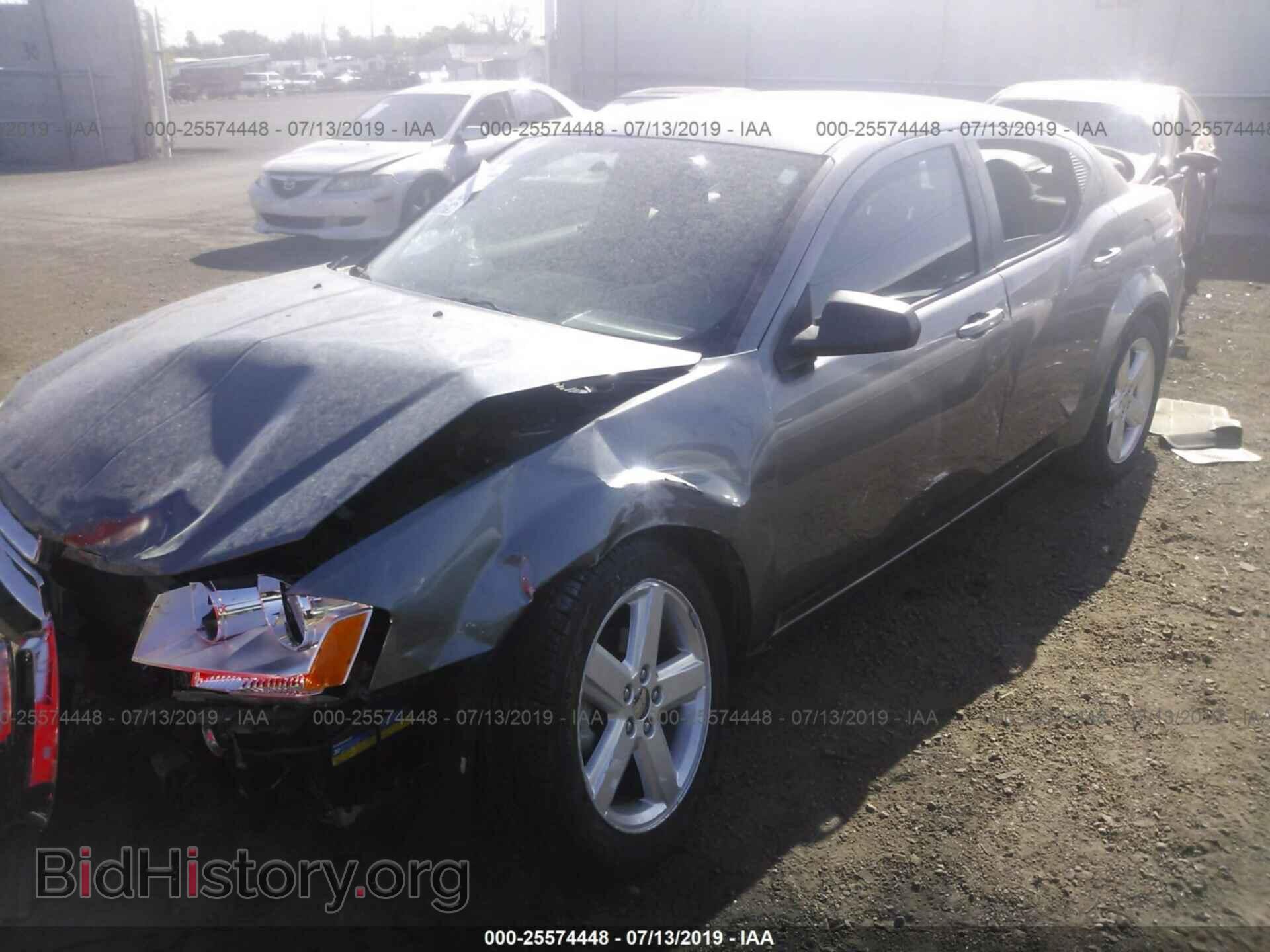 2013 DODGE AVENGER - VIN: 1C3CDZAB6DN648509 - Фото 2