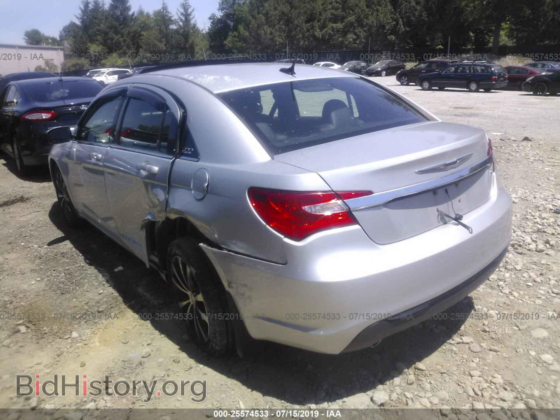 2012 CHRYSLER 200 - VIN: 1C3CCBHG8CN159989 - Фото 3