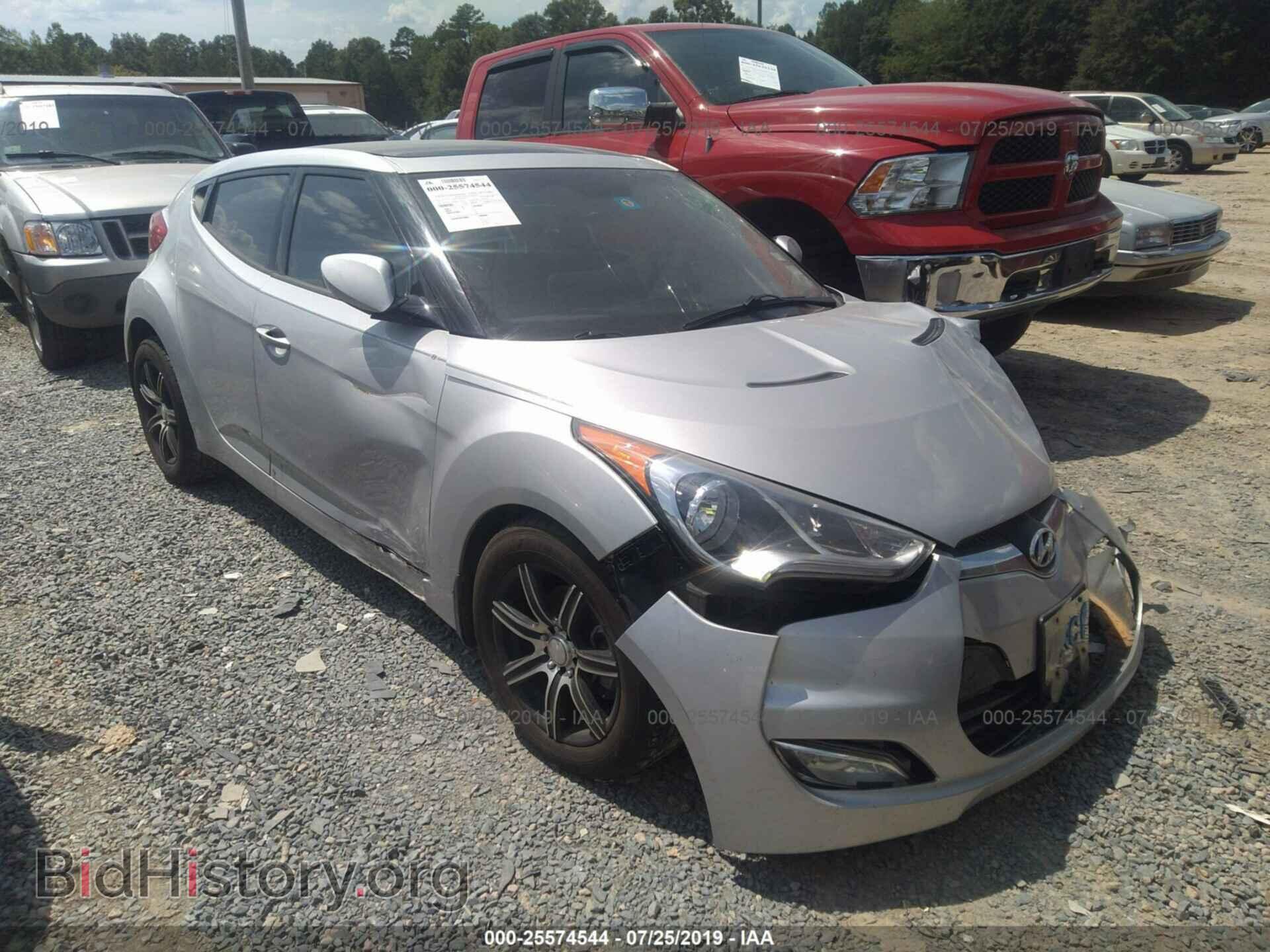 Photo KMHTC6AD9DU114047 - HYUNDAI VELOSTER 2013