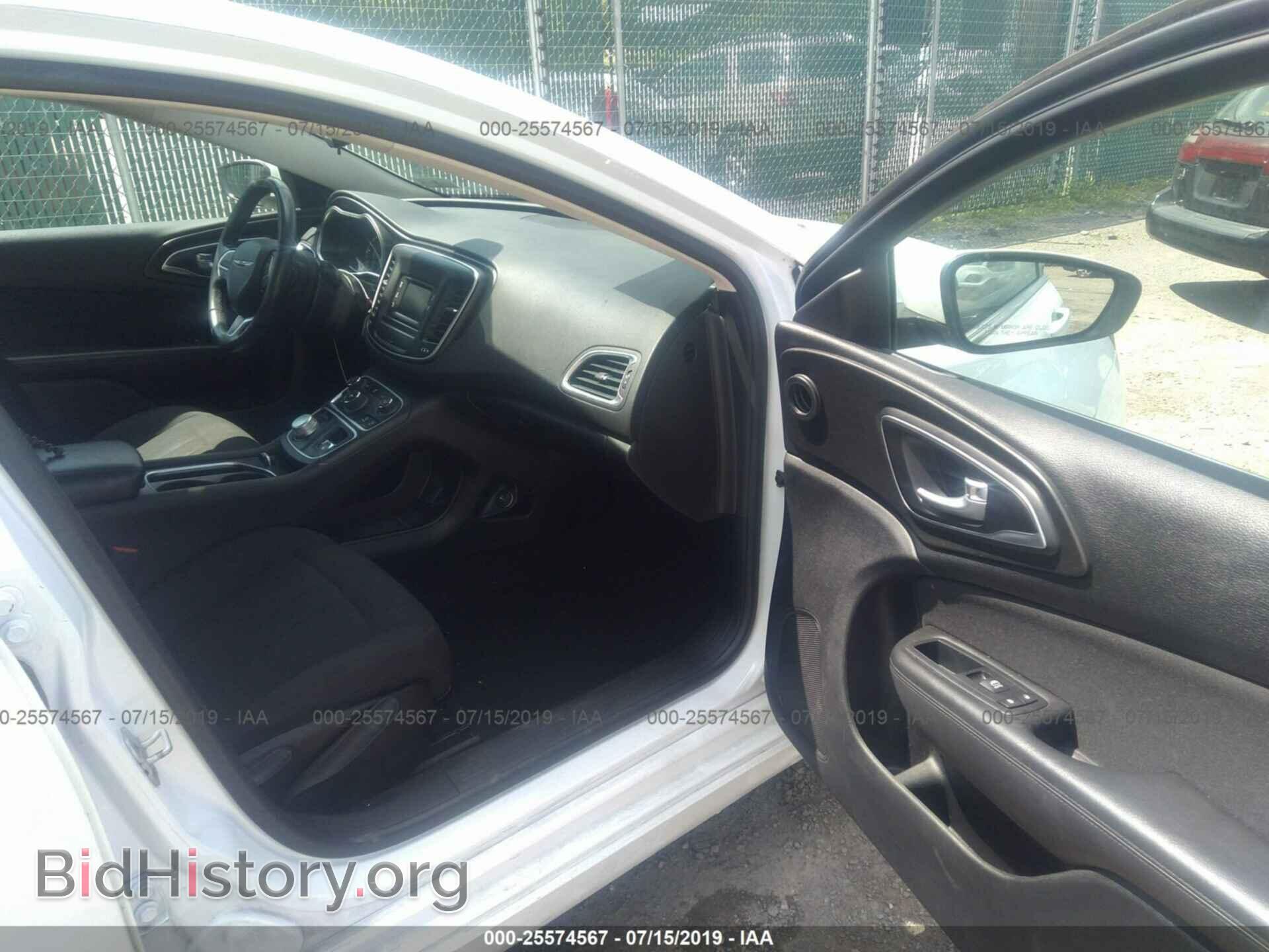 2015 CHRYSLER 200 - VIN: 1C3CCCAB6FN687989 - Фото 5