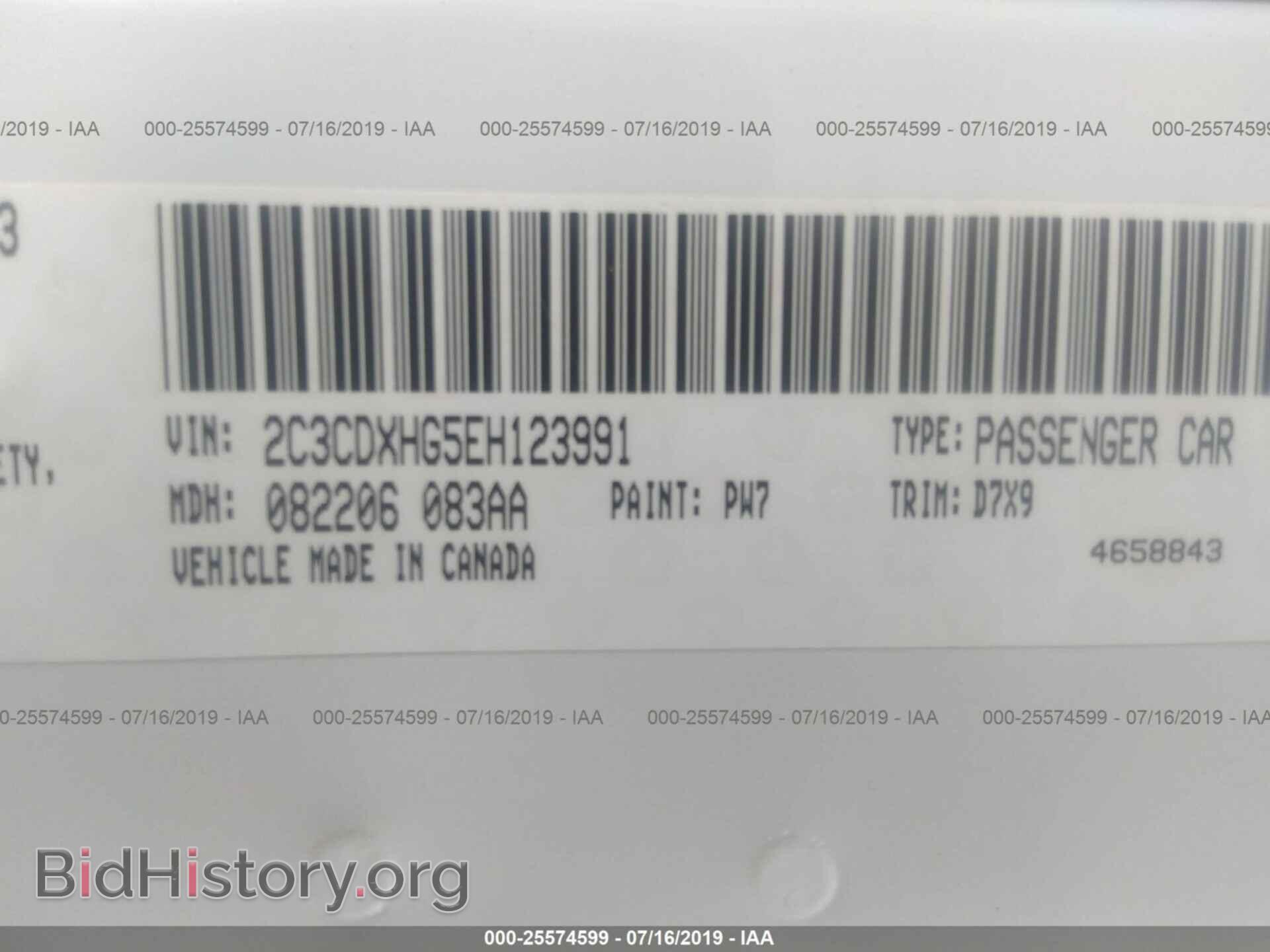 2014 DODGE CHARGER - VIN: 2C3CDXHG5EH123991 - Photo 9