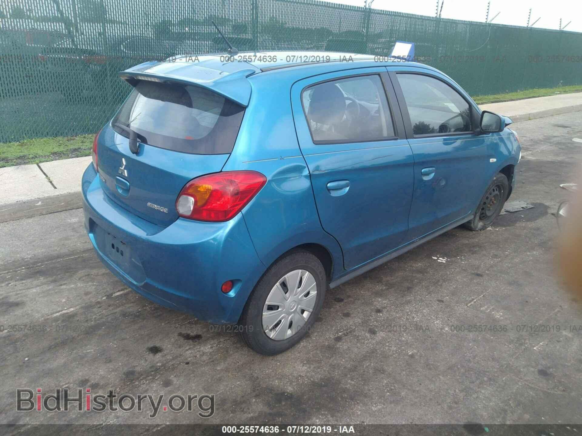 2015 MITSUBISHI MIRAGE - VIN: ML32A3HJ3FH012774 - Фото 4
